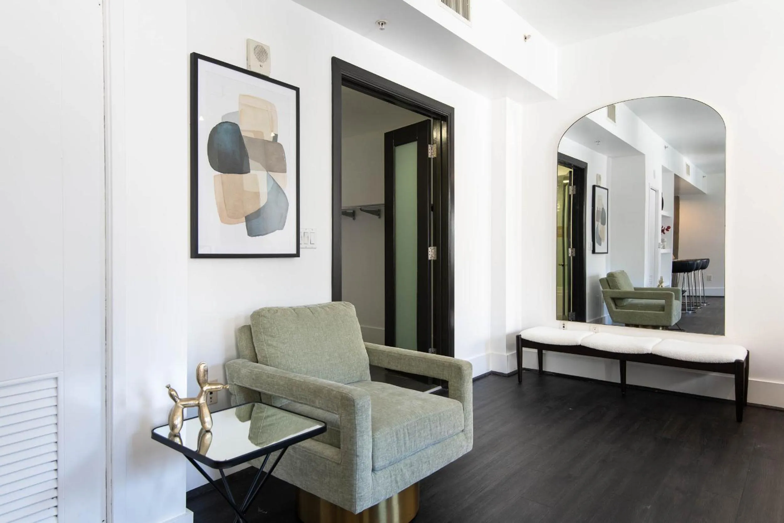 Living room in DTLA Boutique Hotel