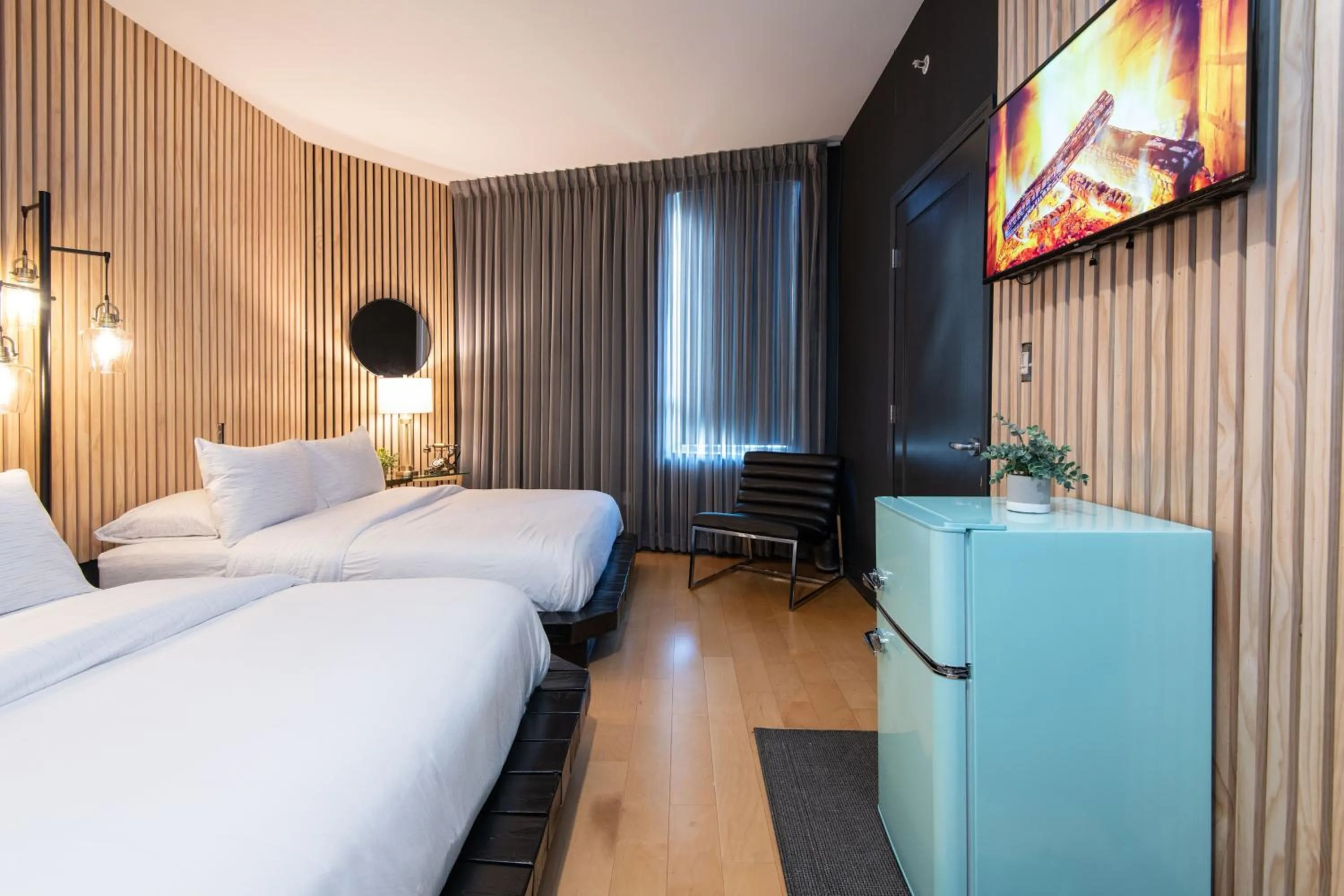 Bedroom, Bed in DTLA Boutique Hotel