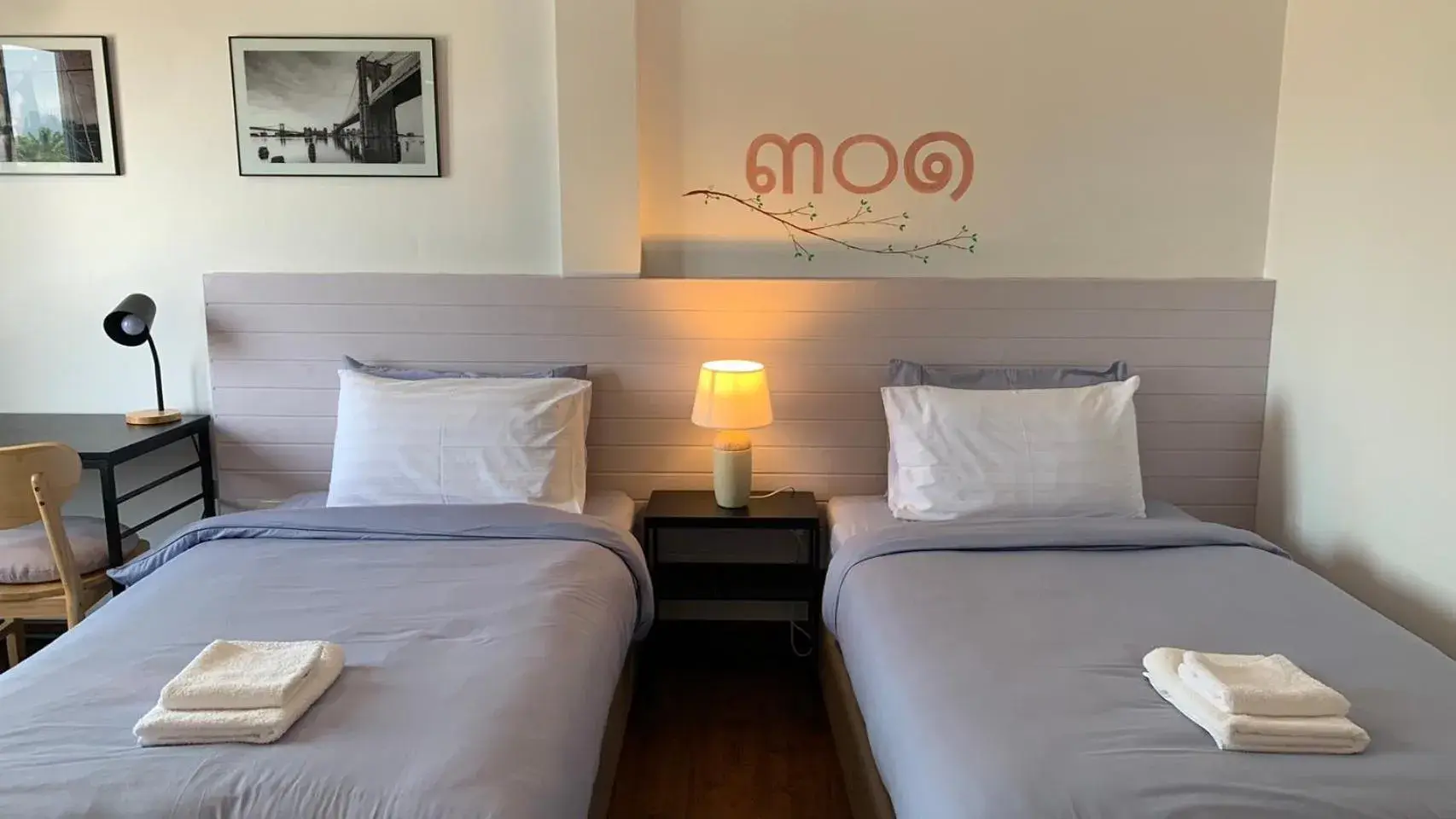 Deluxe Twin Room in Jeboutiquelangsuan hotel Deluxe Twin Room in Jeboutiquelangsuan hotel