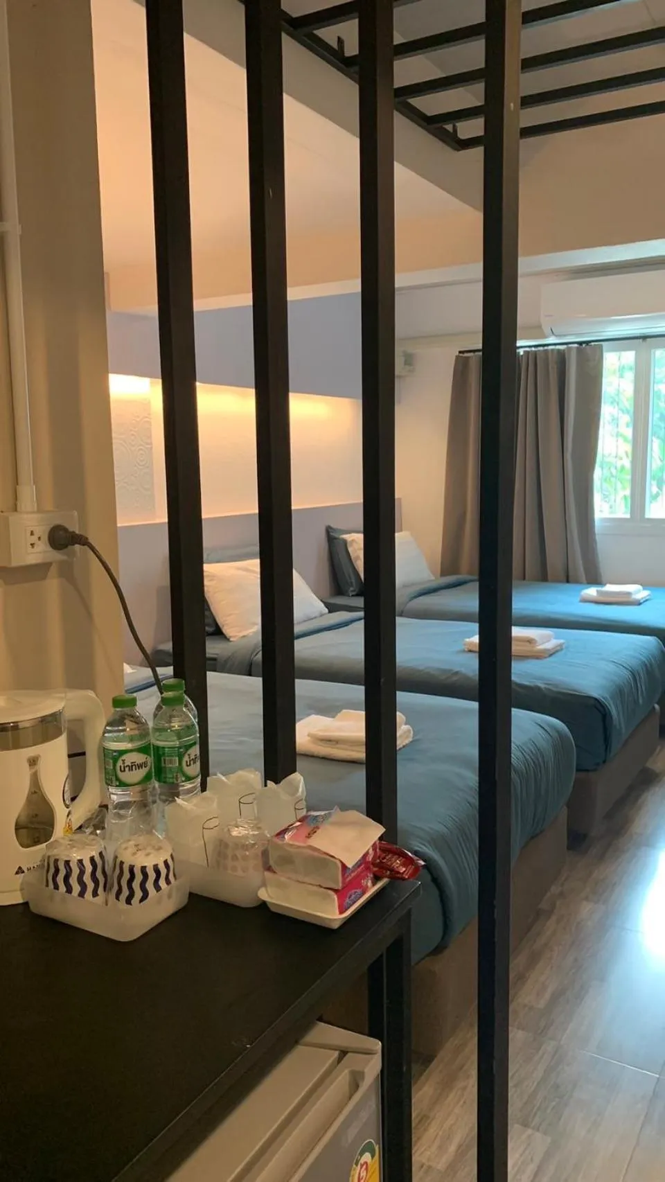 Seating area, Bed in Jeboutiquelangsuan hotel