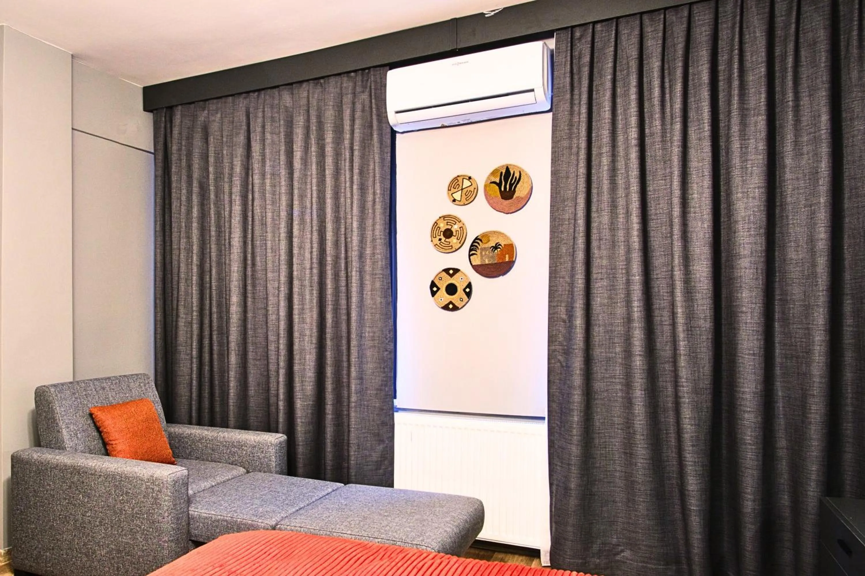 Seating area in TAKS-INN Hotel