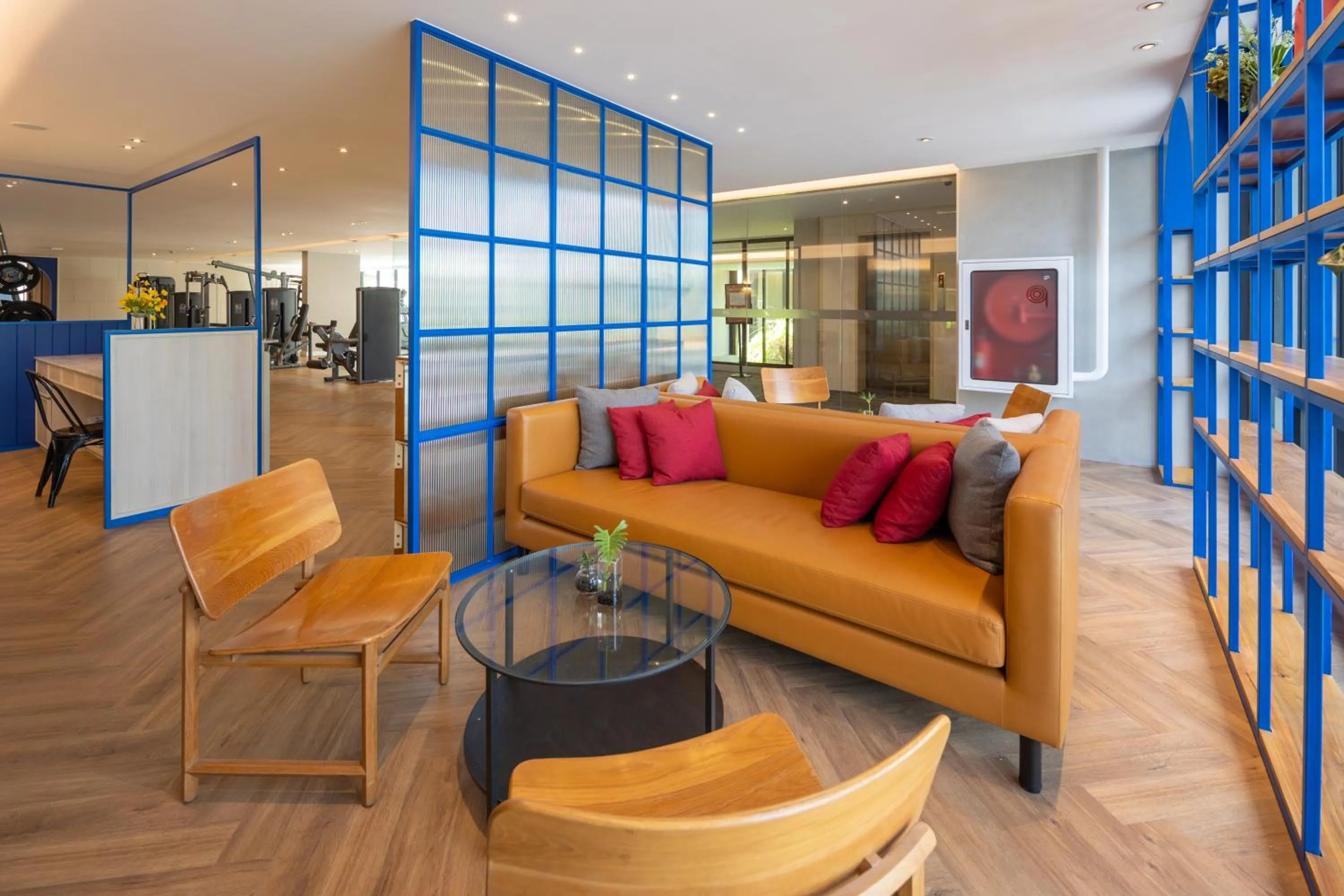 Lobby or reception in Blue Hippo & Red Crocodile Hotel