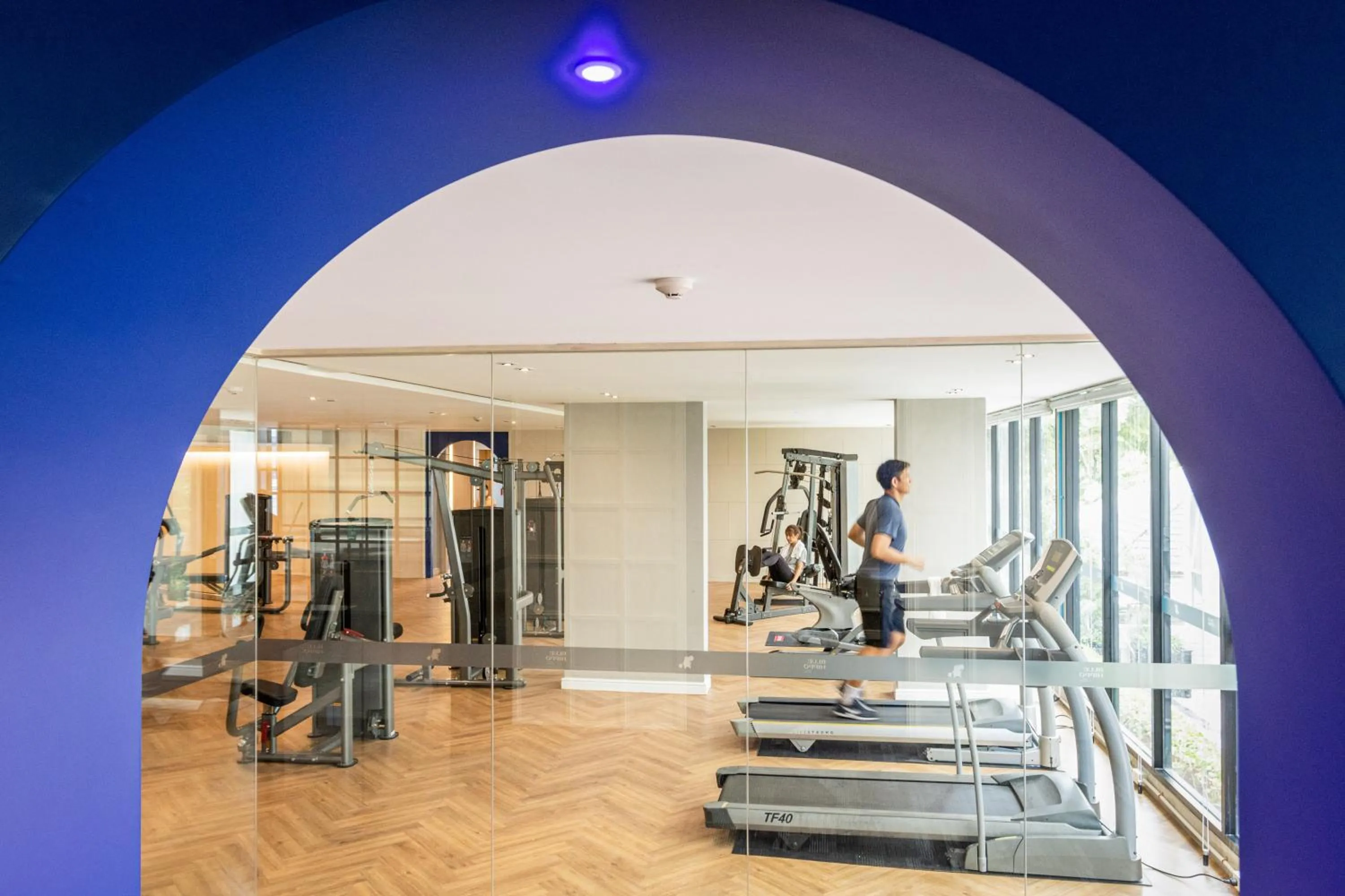 Fitness centre/facilities in Blue Hippo & Red Crocodile Hotel