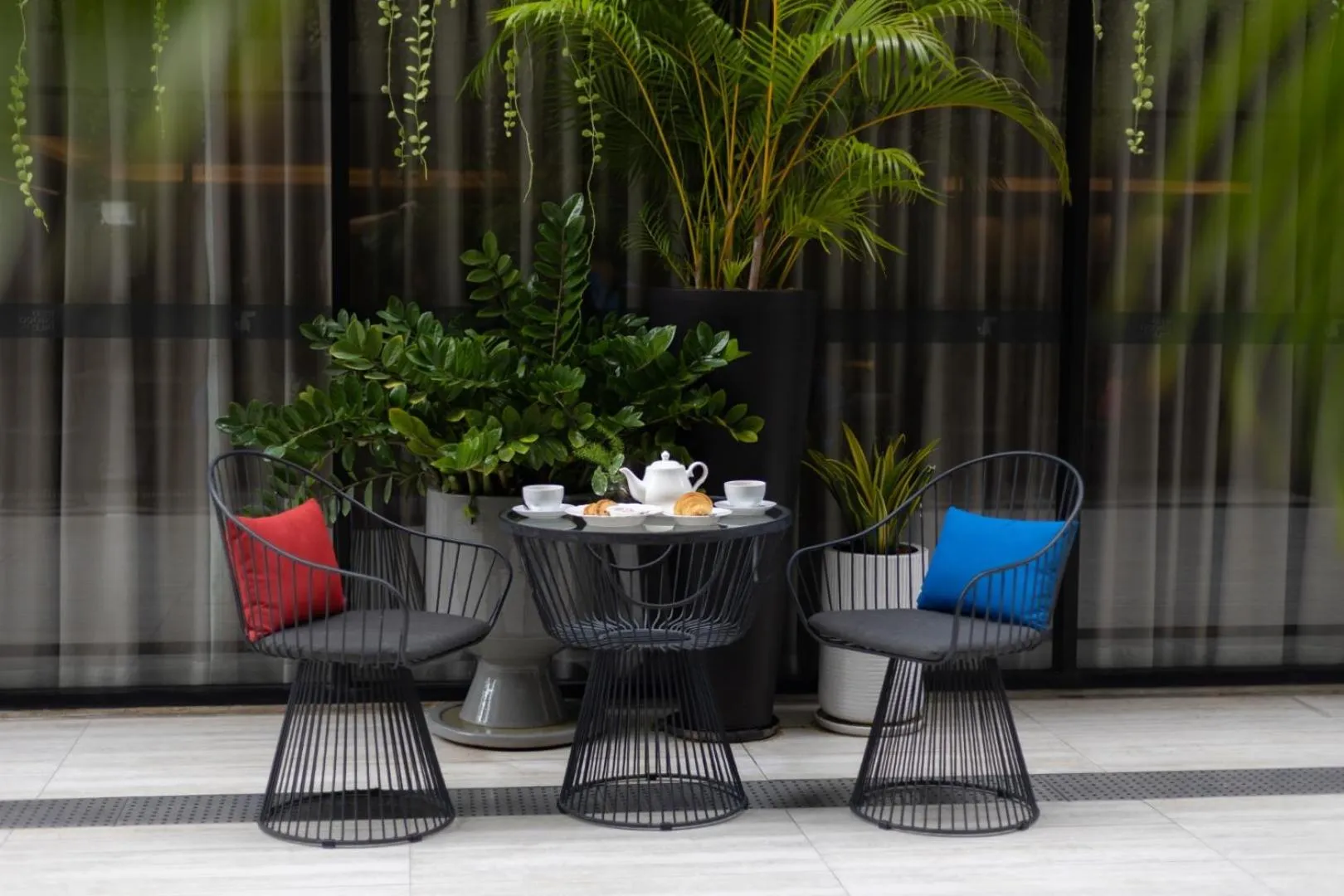 Area and facilities in Blue Hippo & Red Crocodile Hotel