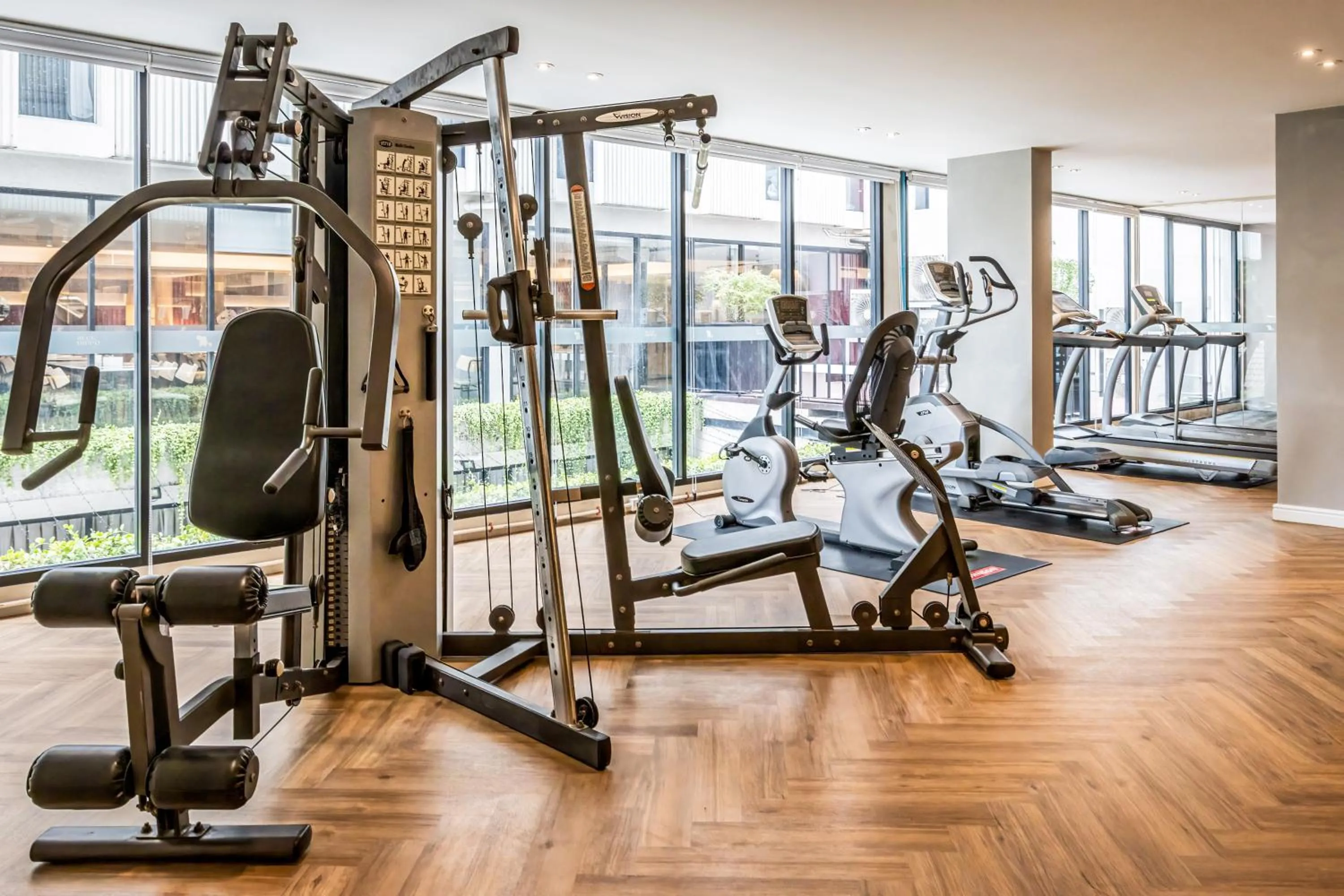 Fitness centre/facilities in Blue Hippo & Red Crocodile Hotel