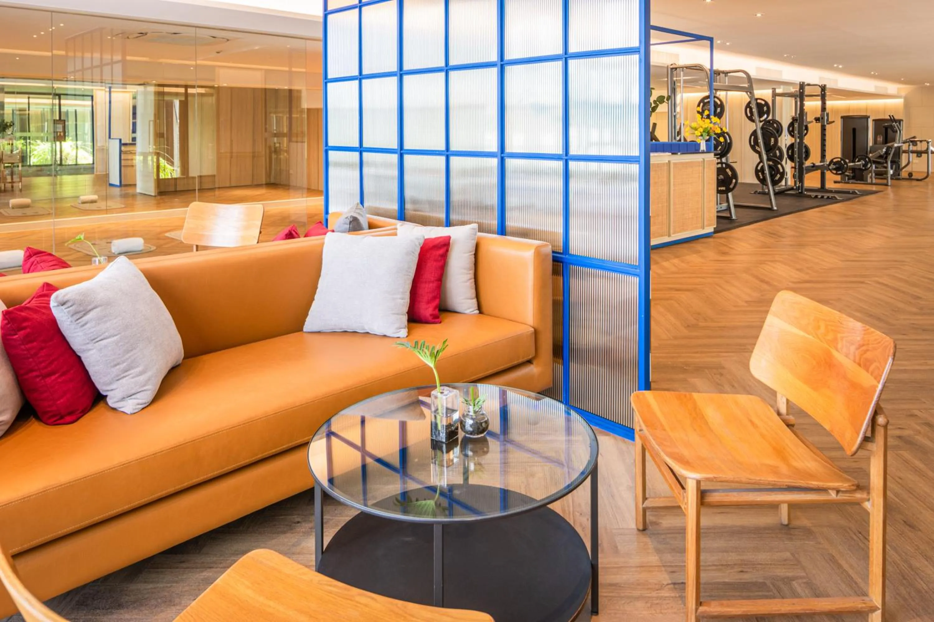 Lobby or reception in Blue Hippo & Red Crocodile Hotel