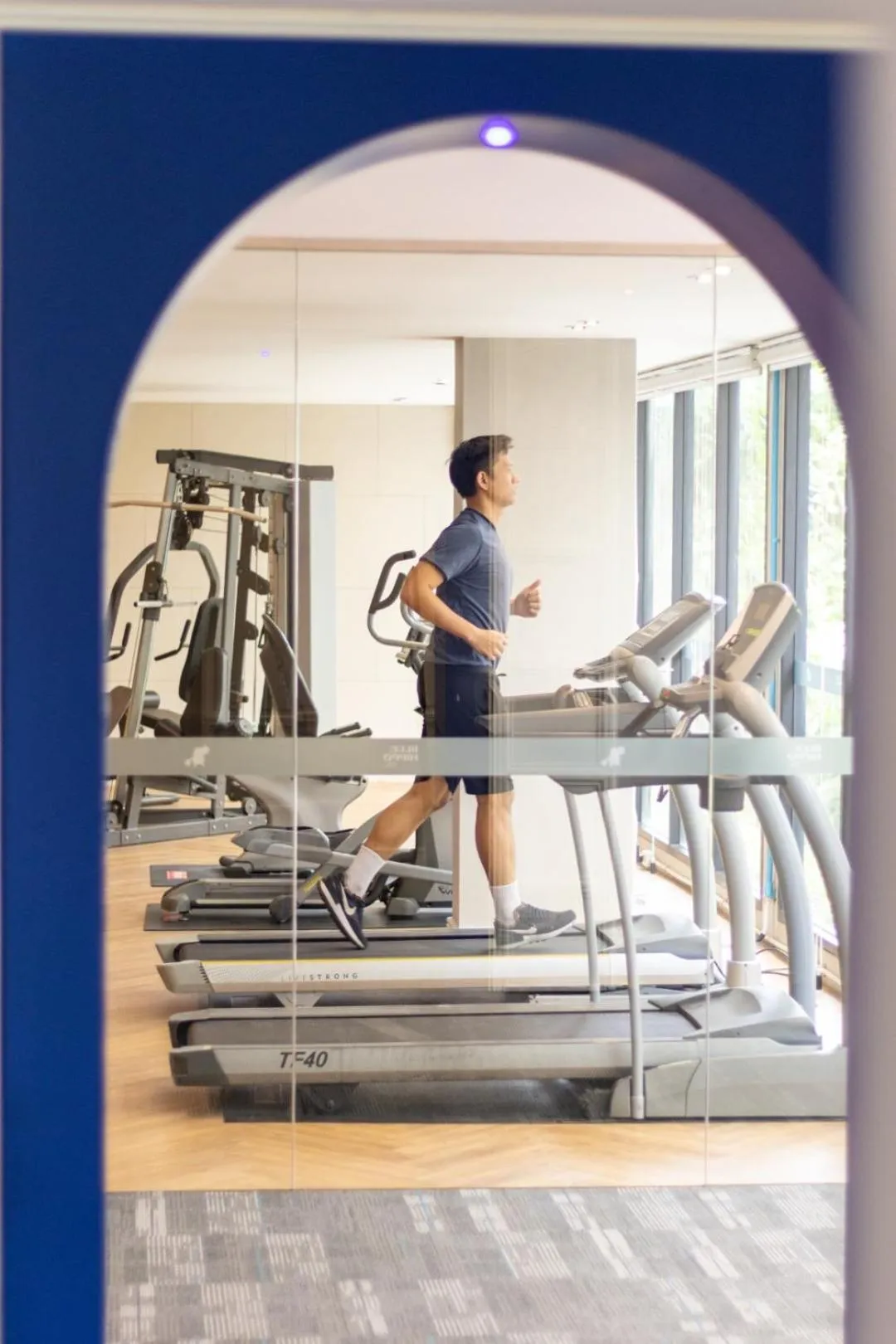 Fitness centre/facilities in Blue Hippo & Red Crocodile Hotel
