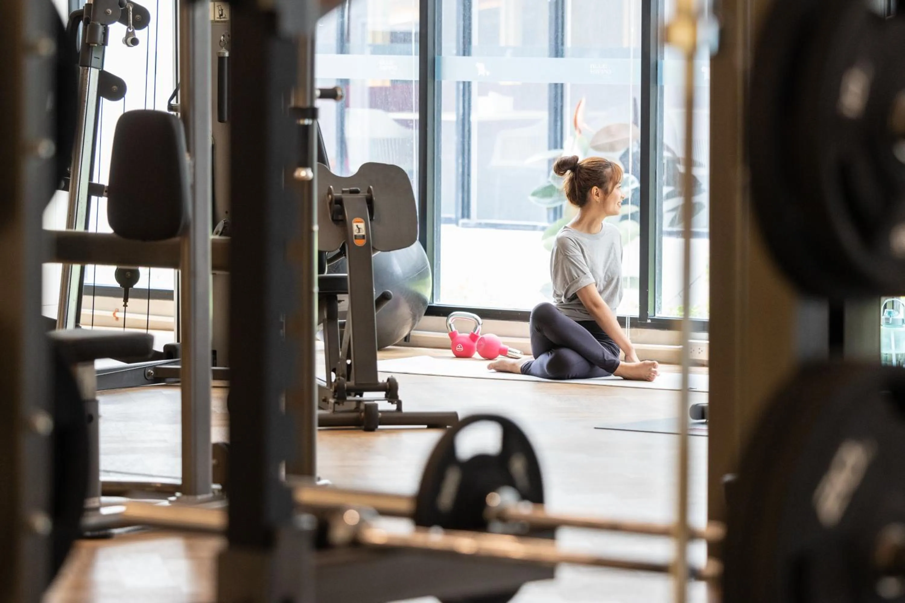 Fitness centre/facilities in Blue Hippo & Red Crocodile Hotel