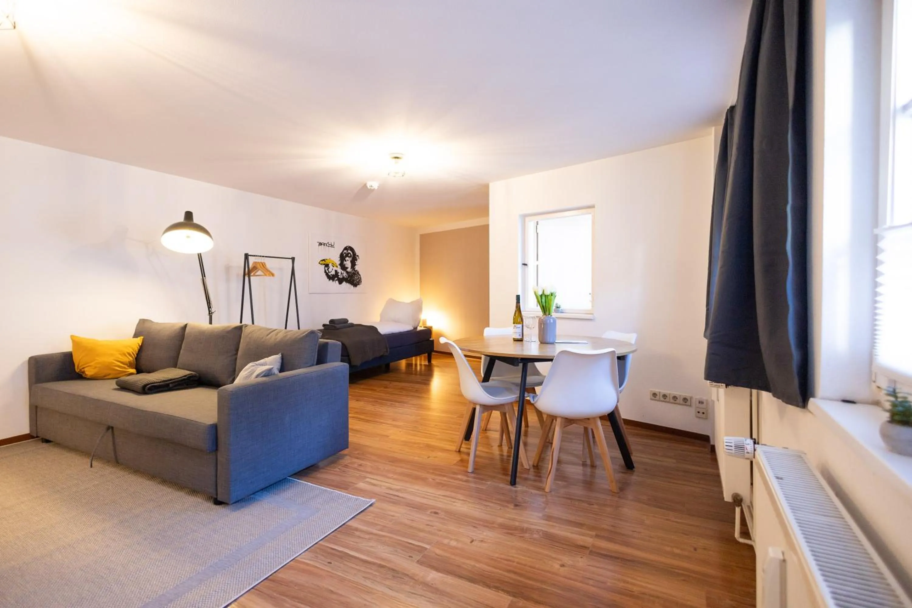 Living room in Apartments an der Oper - Innenstadt - Zentral - Küche - Wifi - Powered by Ko-Living