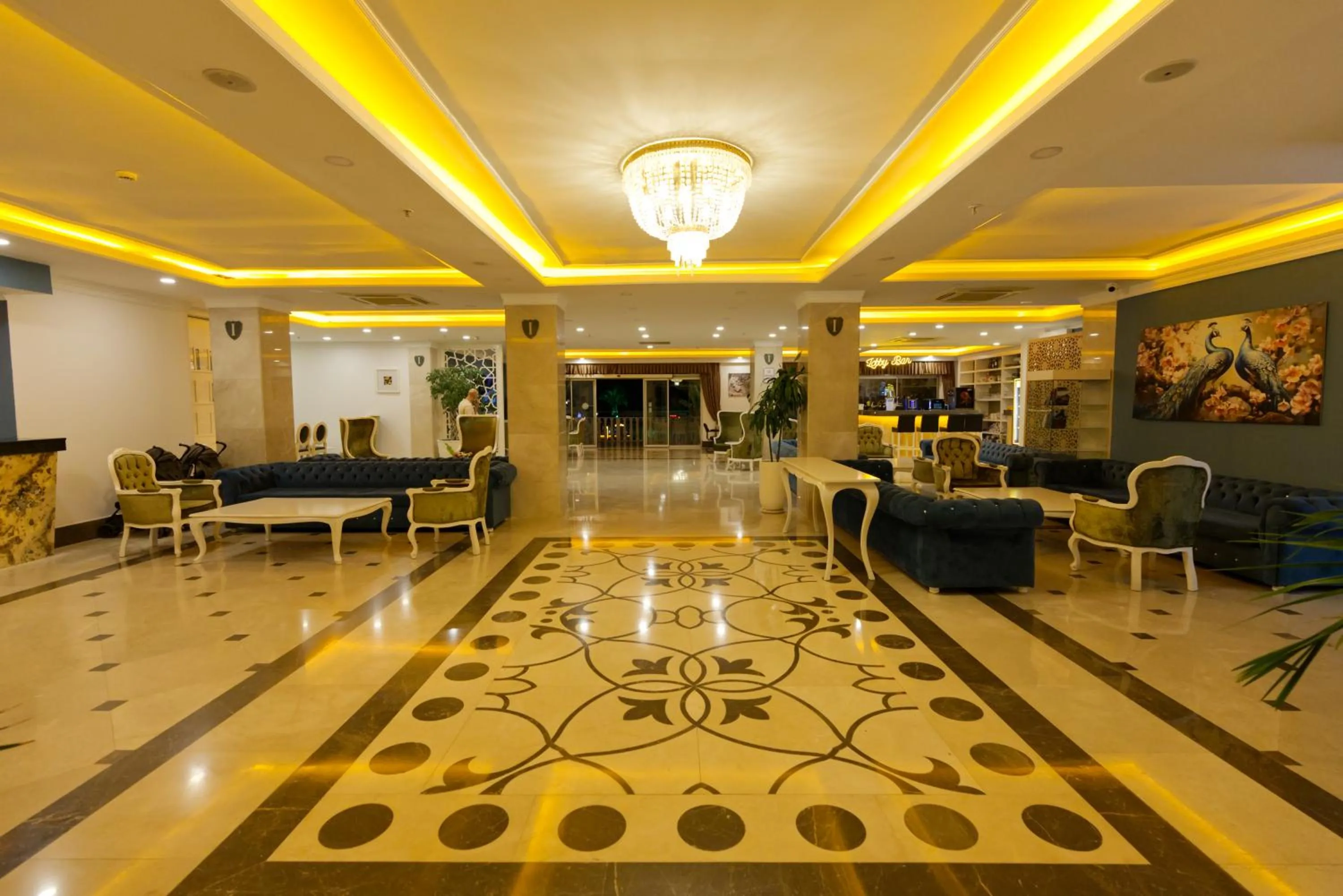 Seating area in SL La Perla Hotel Kemer