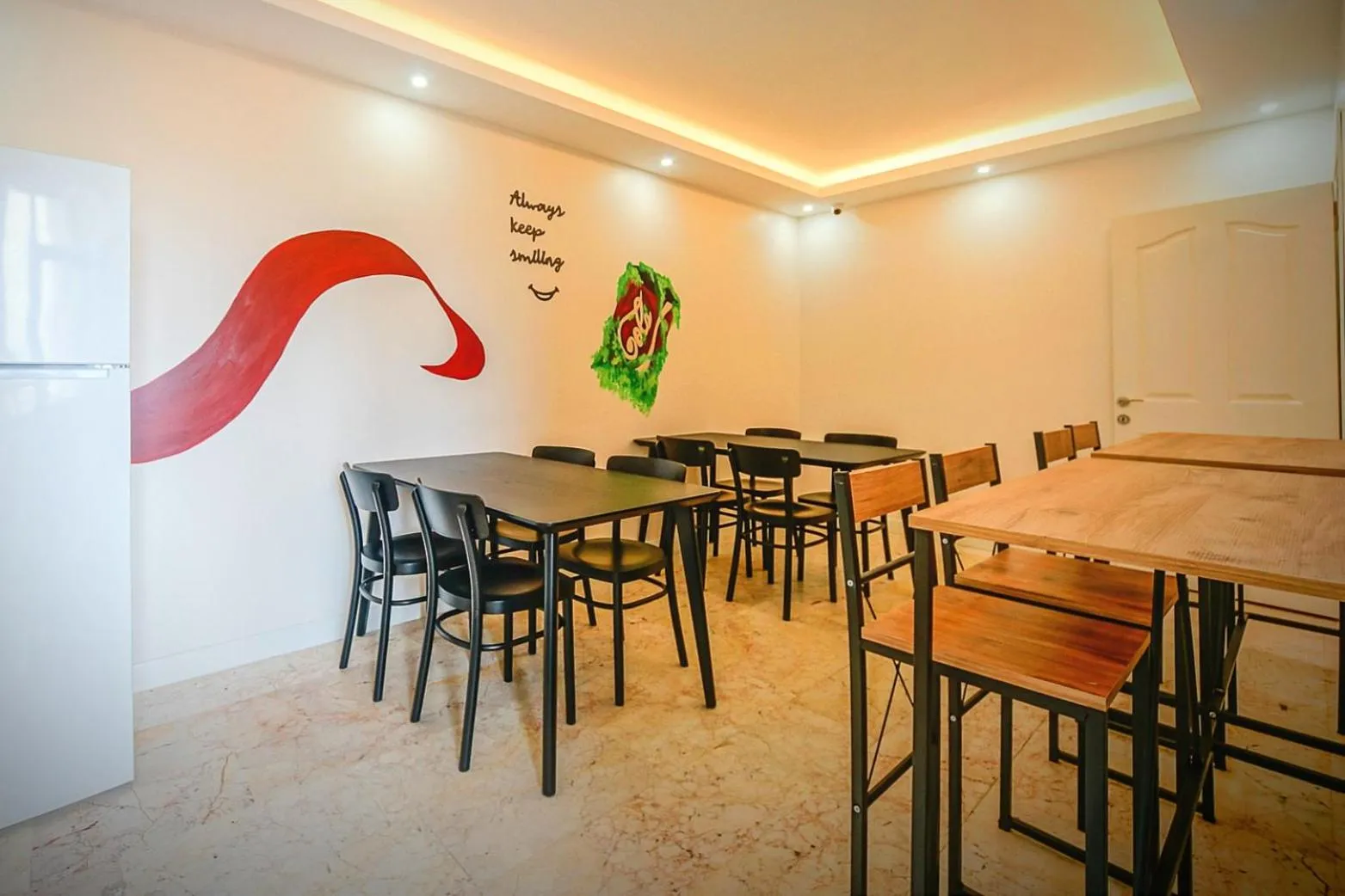 Seating area in Manu Startup House