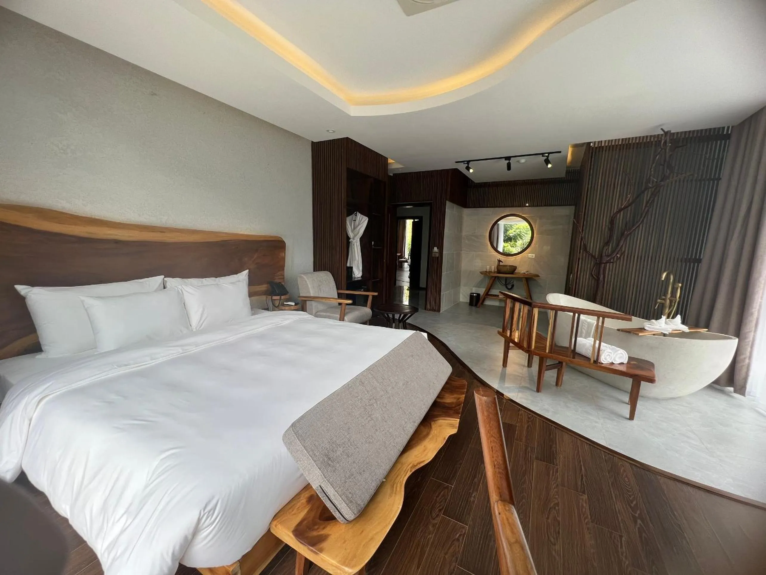 Bed in Minawa Kenhga Resort & Spa Ninh Binh