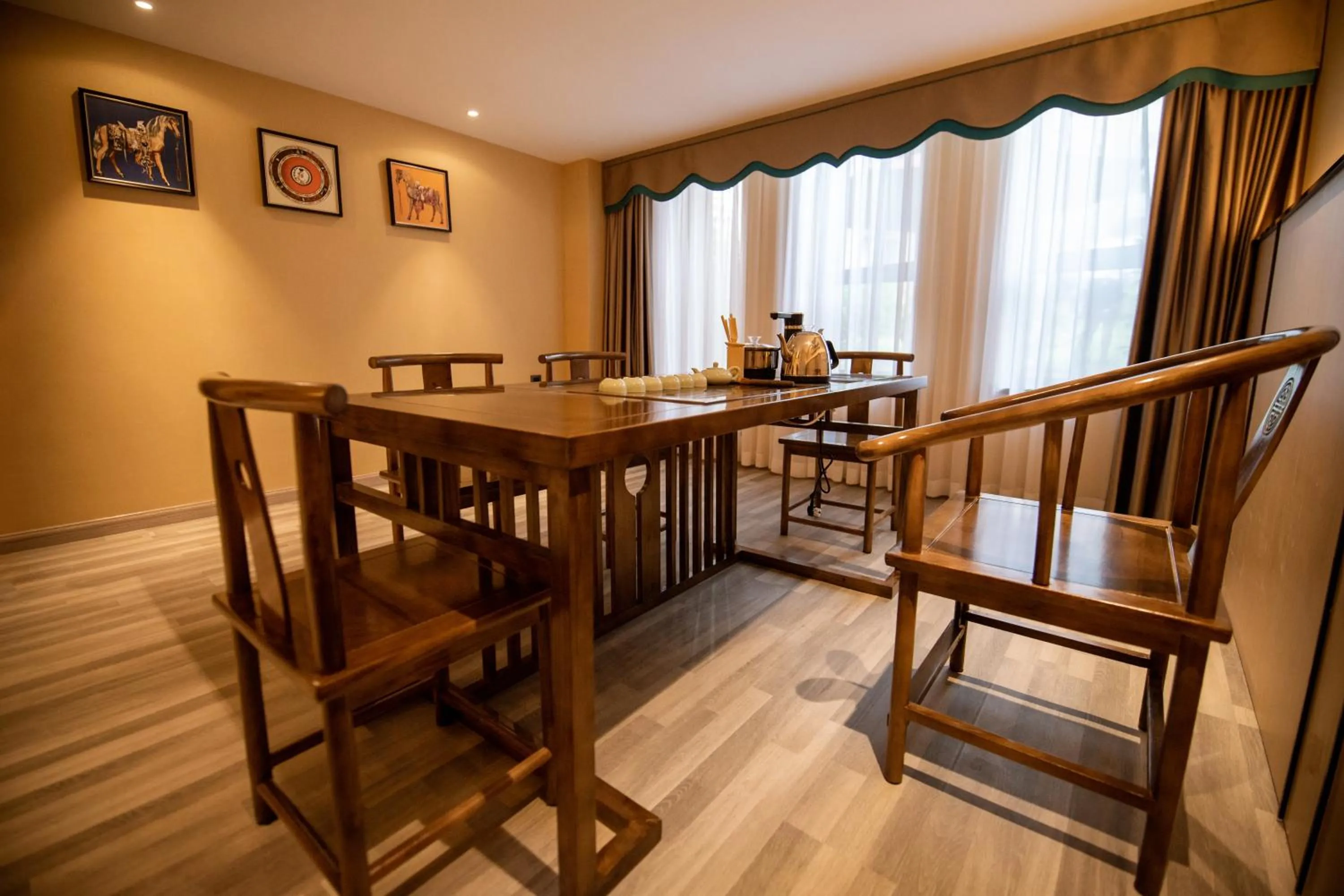 Living room in Hilmanhomeful Hotel - Caijia Subway Station