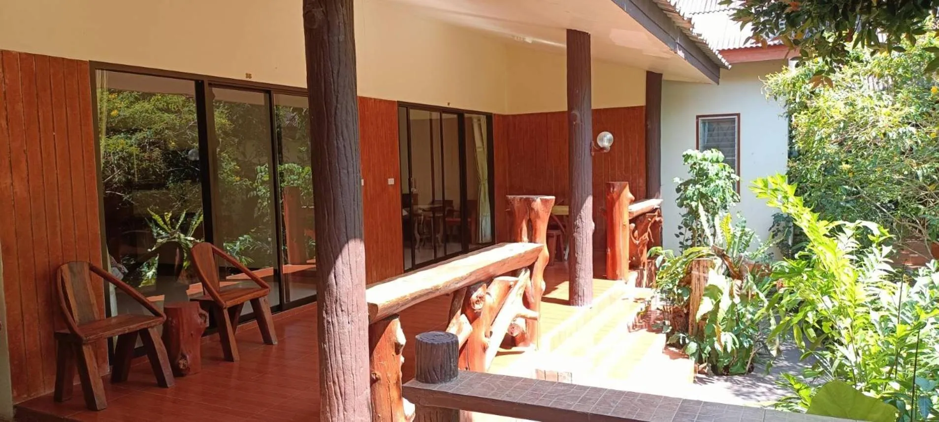 Balcony/Terrace in Baan Suan Villas Resort