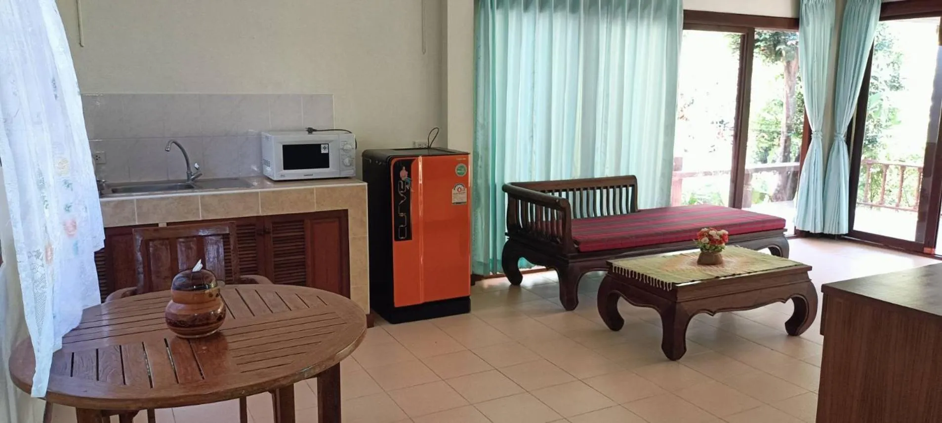 Living room in Baan Suan Villas Resort