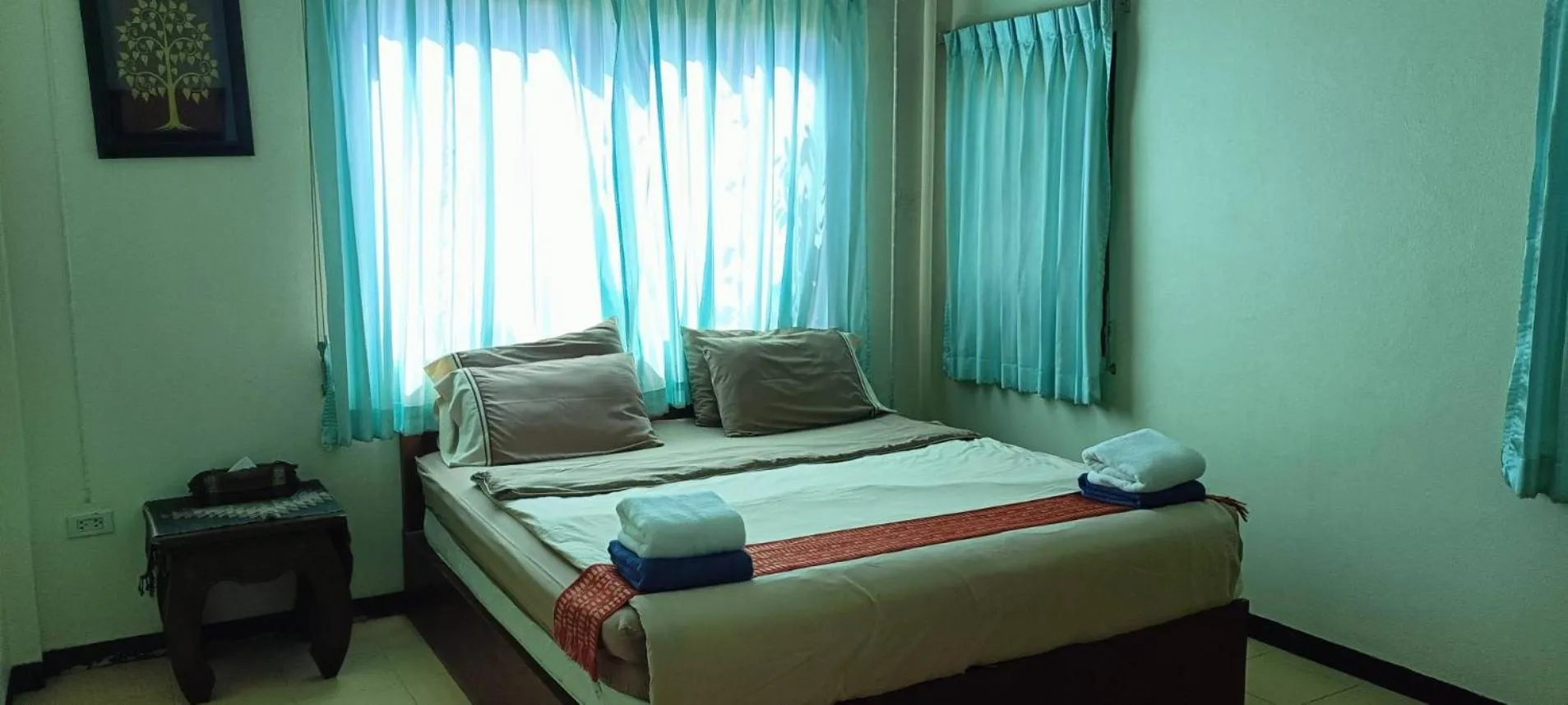 Living room, Bed in Baan Suan Villas Resort