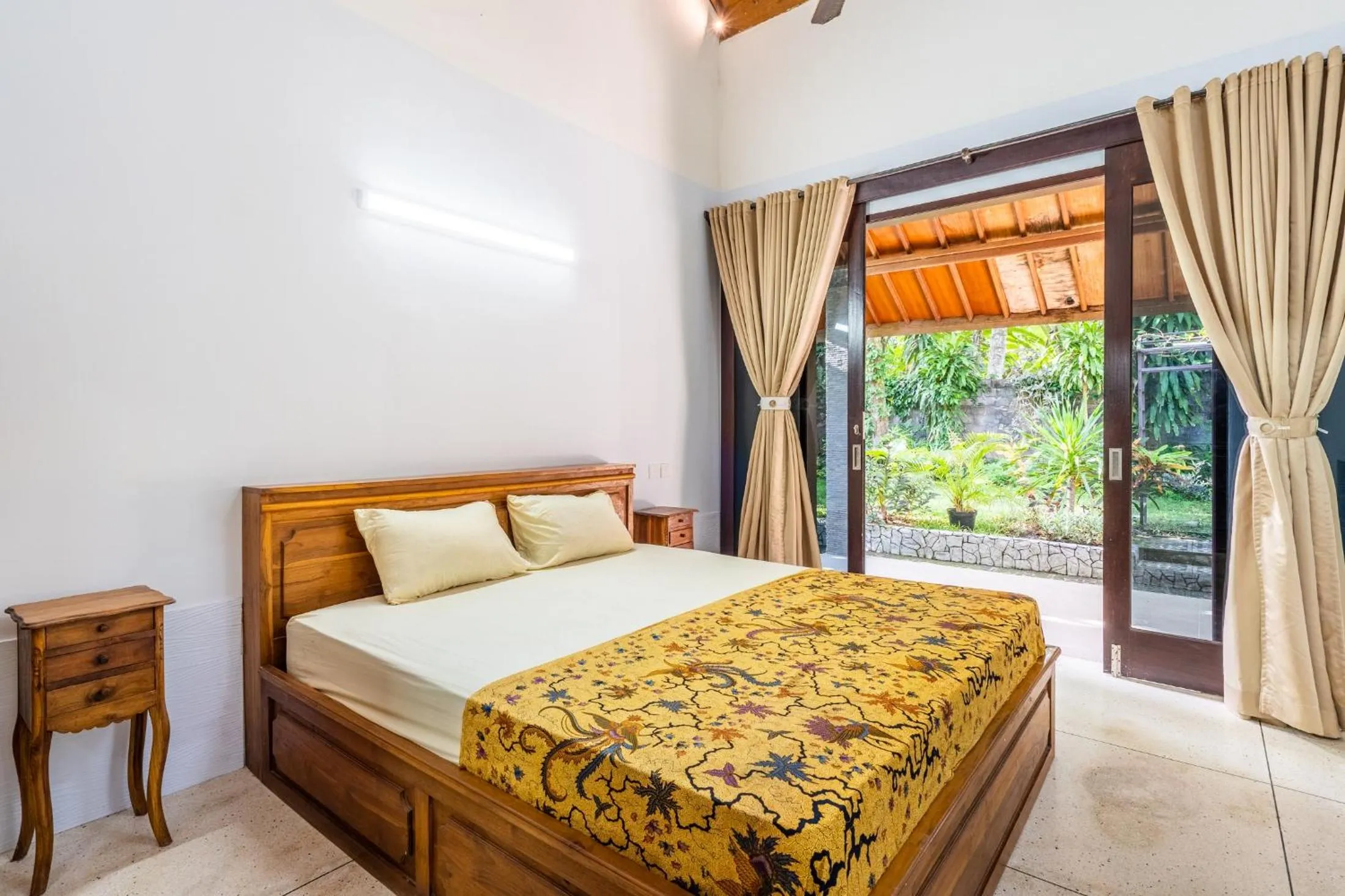 Bed in Surya Villa Manggis