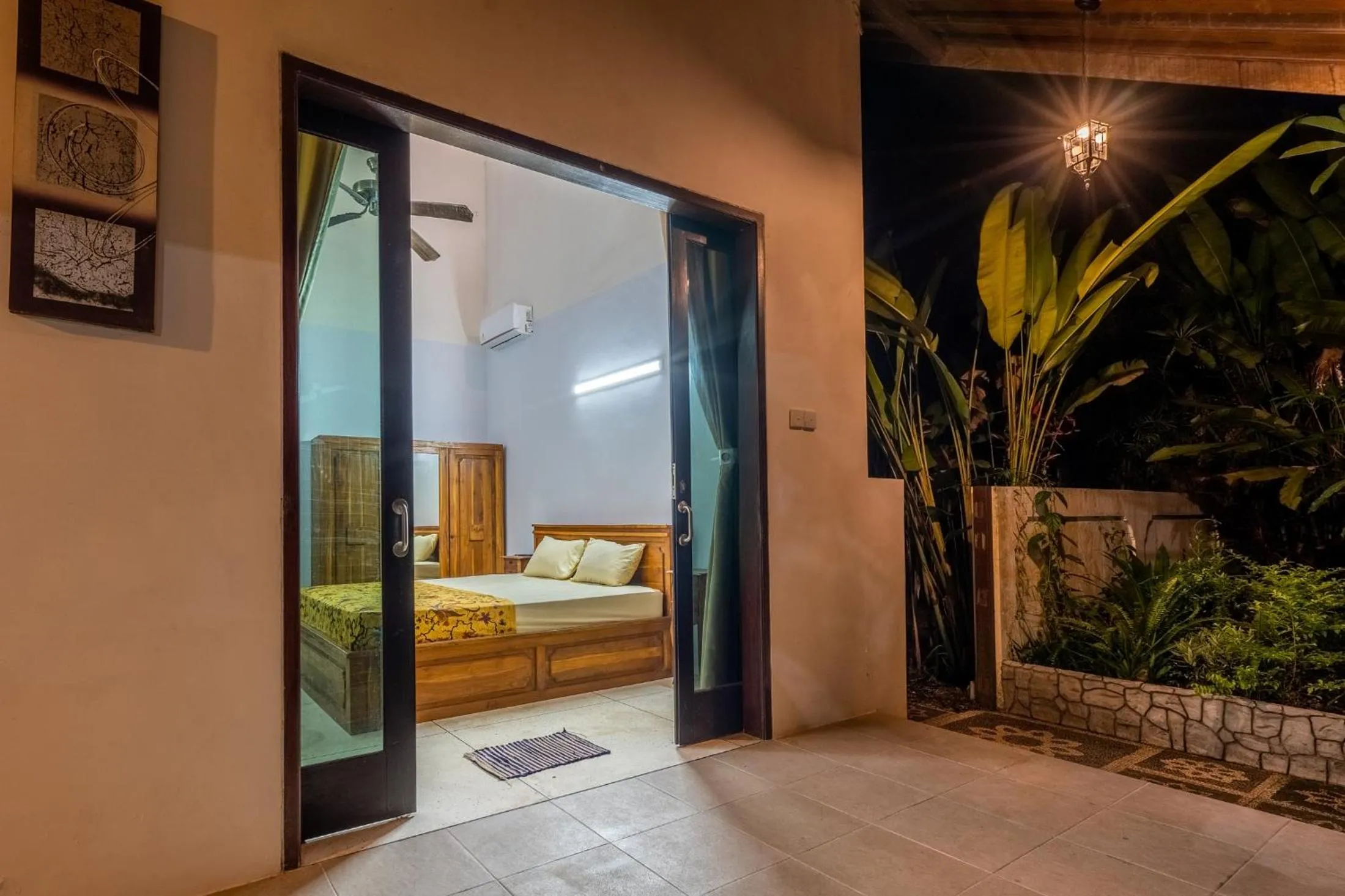 Bed in Surya Villa Manggis