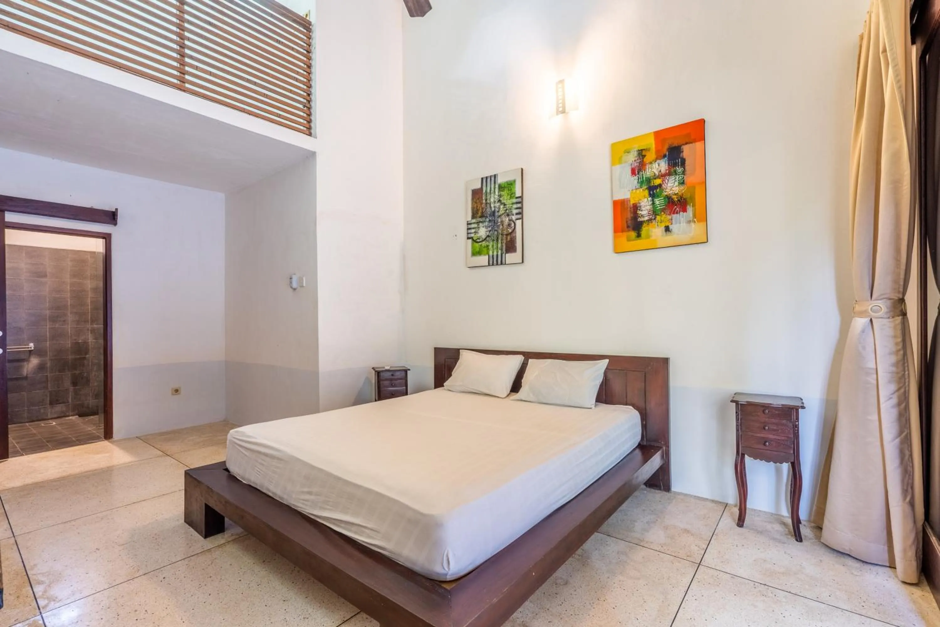 Bed in Surya Villa Manggis