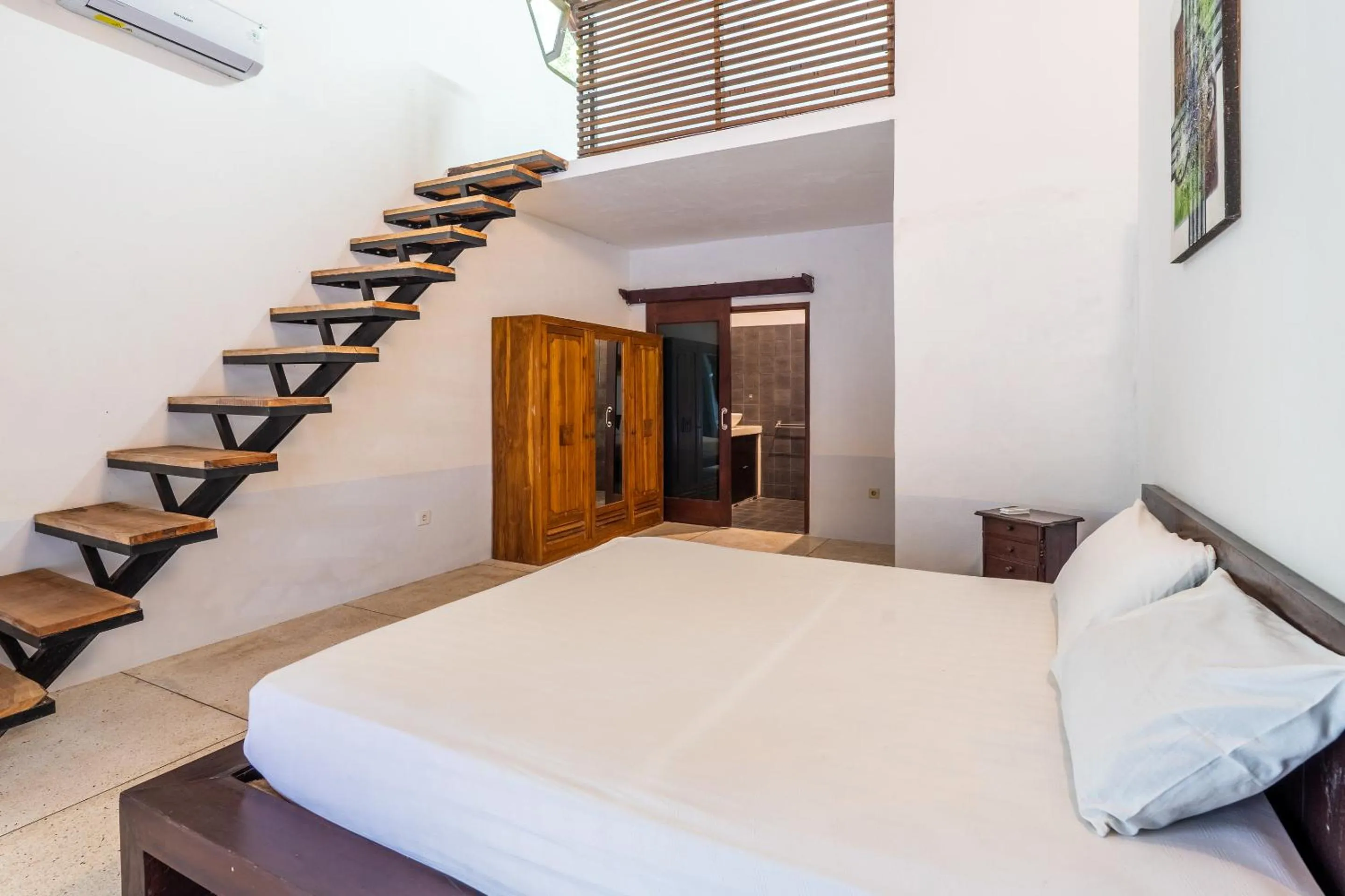 Bed in Surya Villa Manggis
