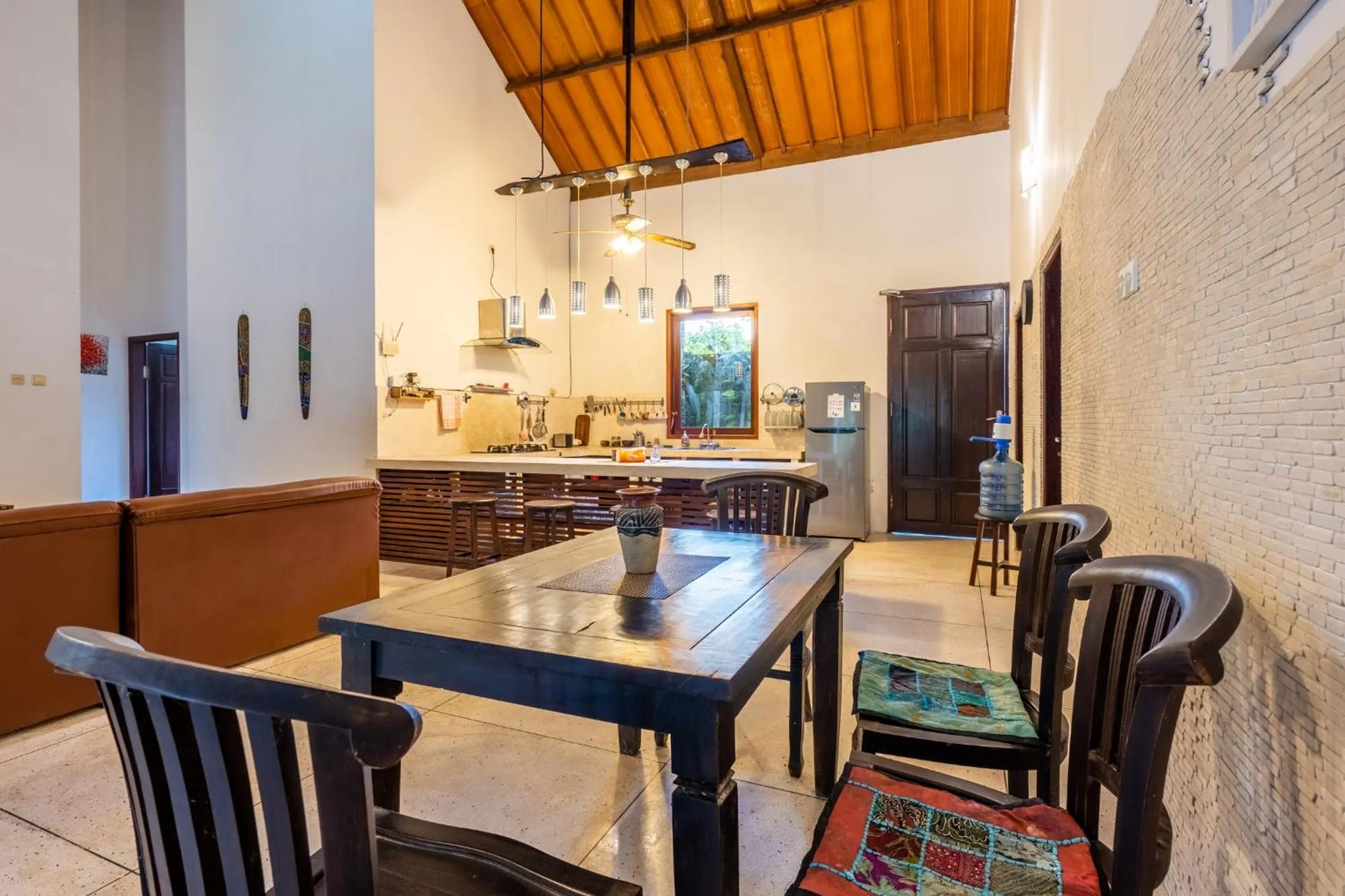 Kitchen or kitchenette in Surya Villa Manggis