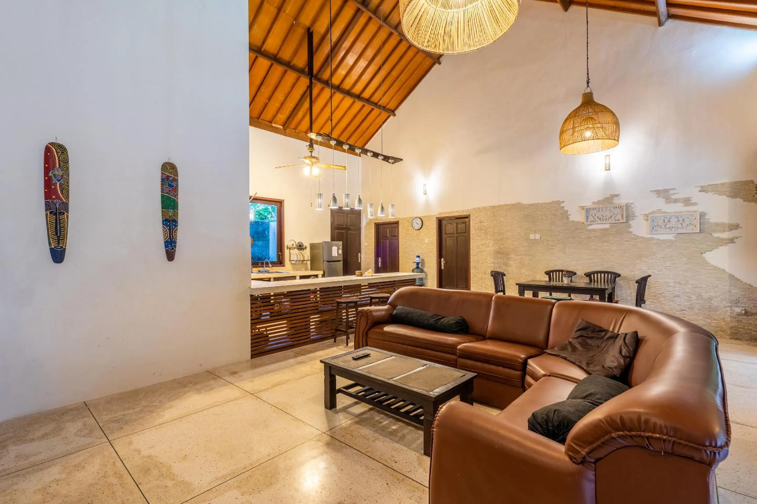 Kitchen or kitchenette in Surya Villa Manggis