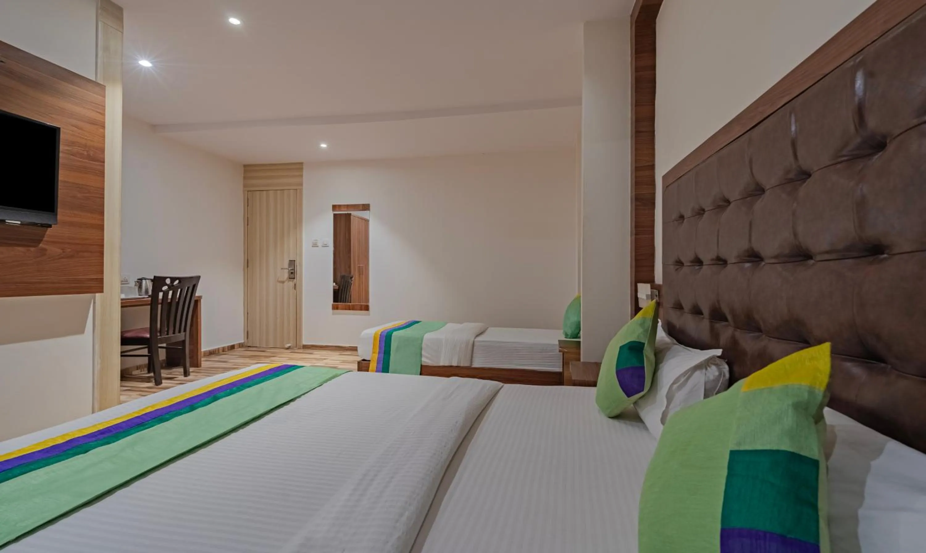 TV and multimedia, Bed in Treebo Seven Olives