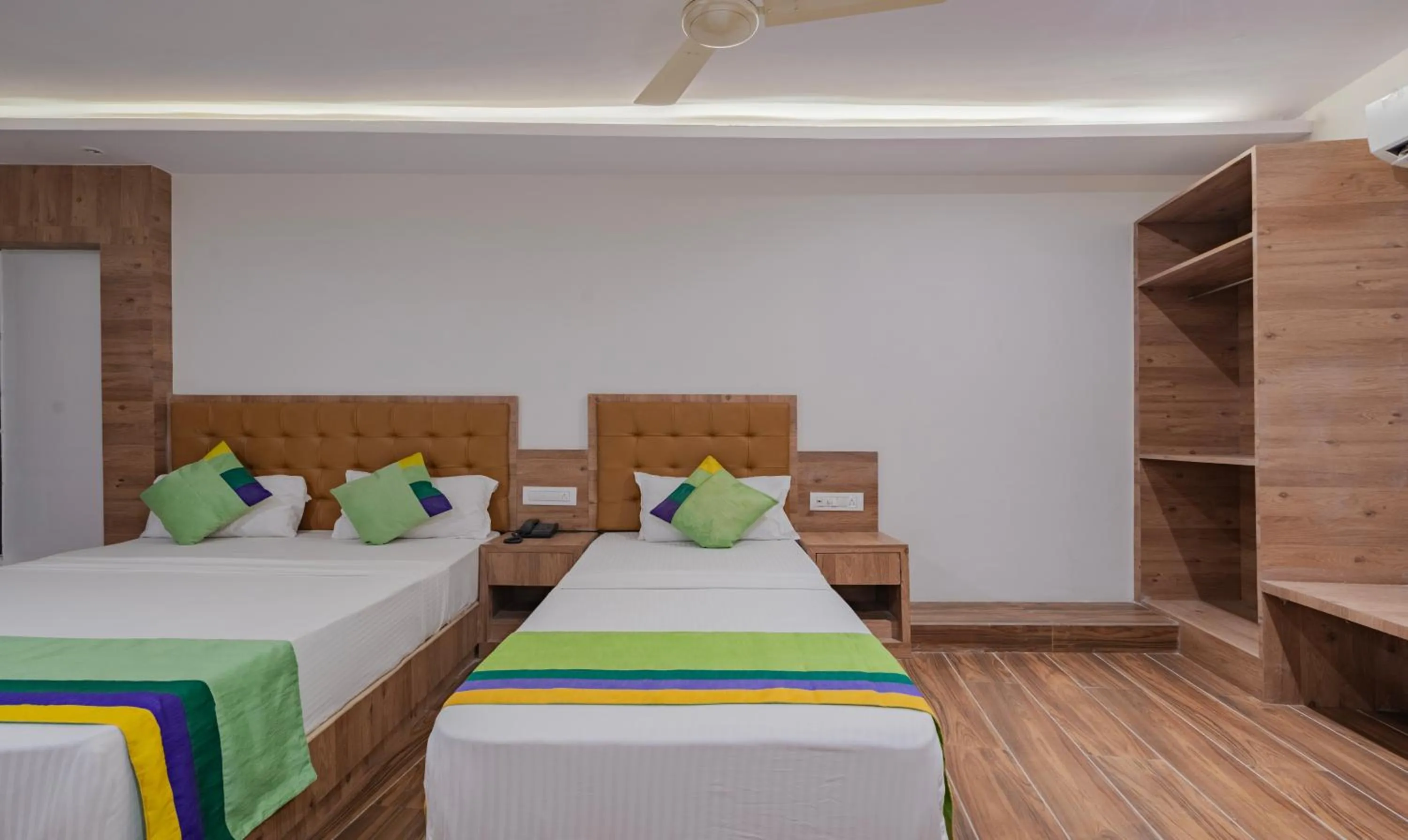 Bedroom, Bed in Treebo Seven Olives