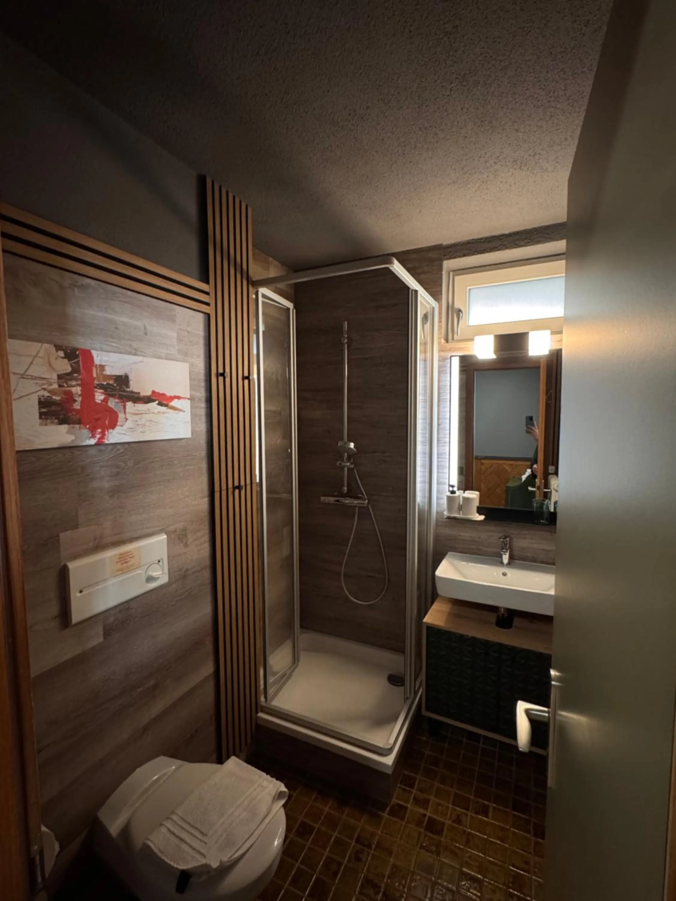 Shower in Chalet MOOS