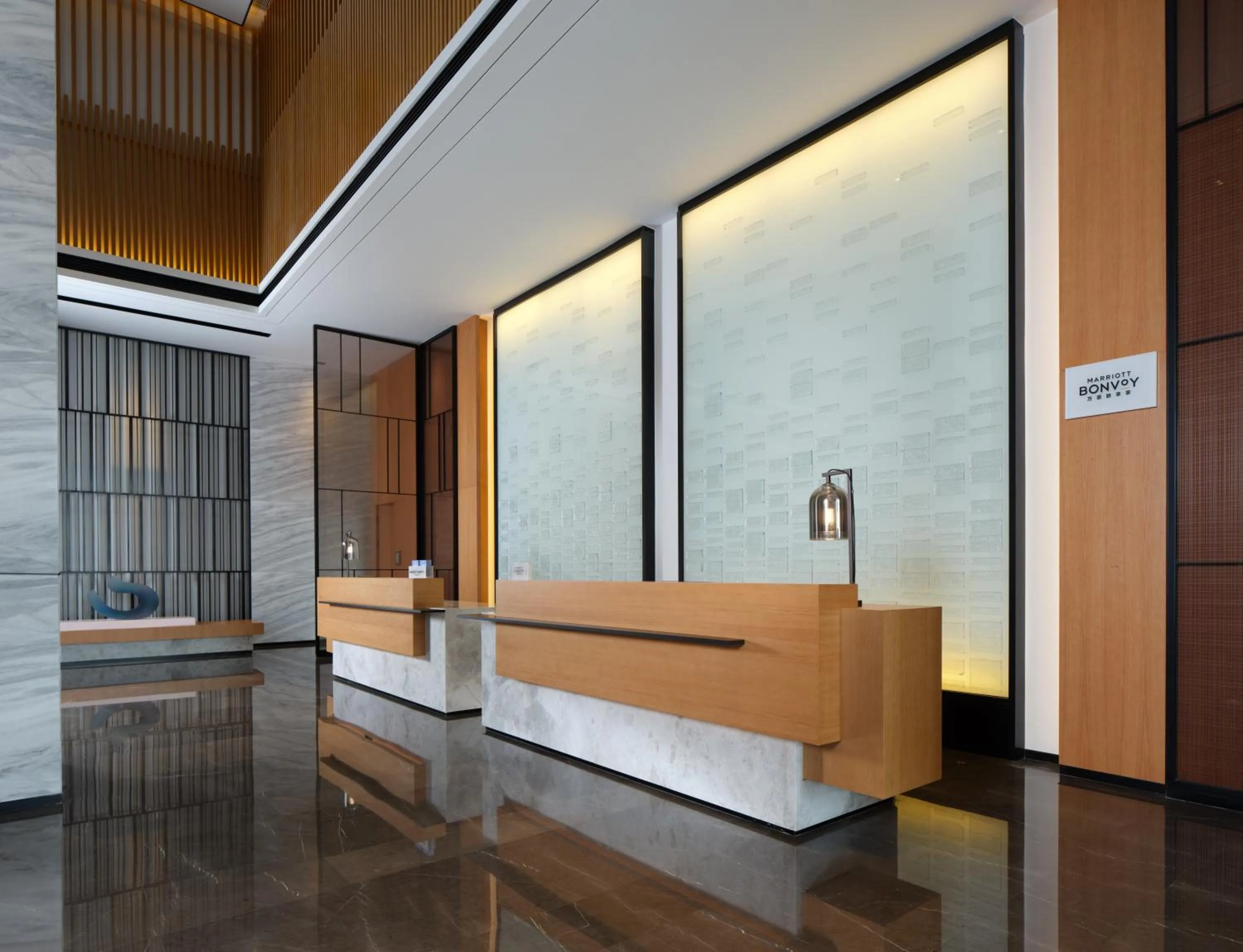Lobby or reception in Fairfield by Marriott Yuyao