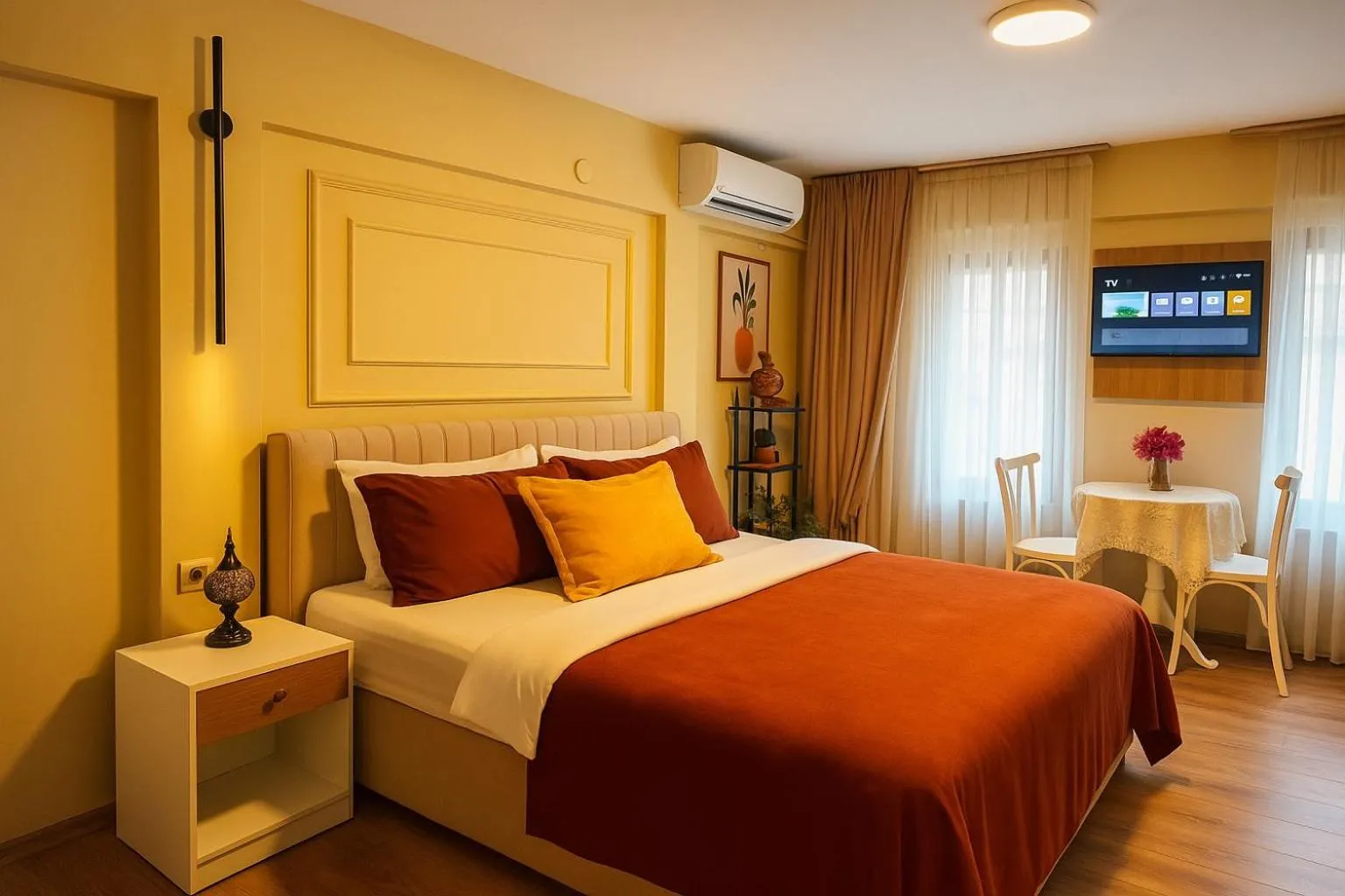 Bed in Holy Galata Hotel