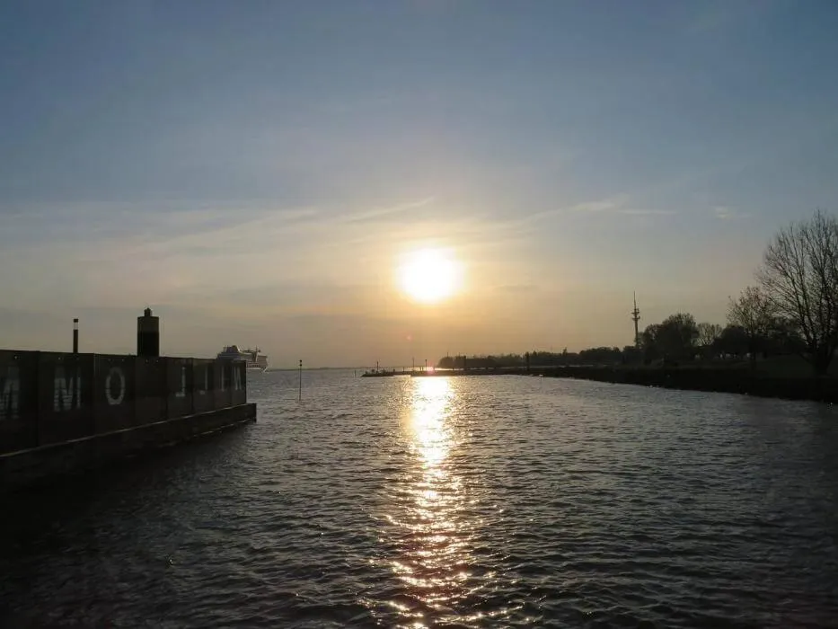 River view in HotelHafenWedel