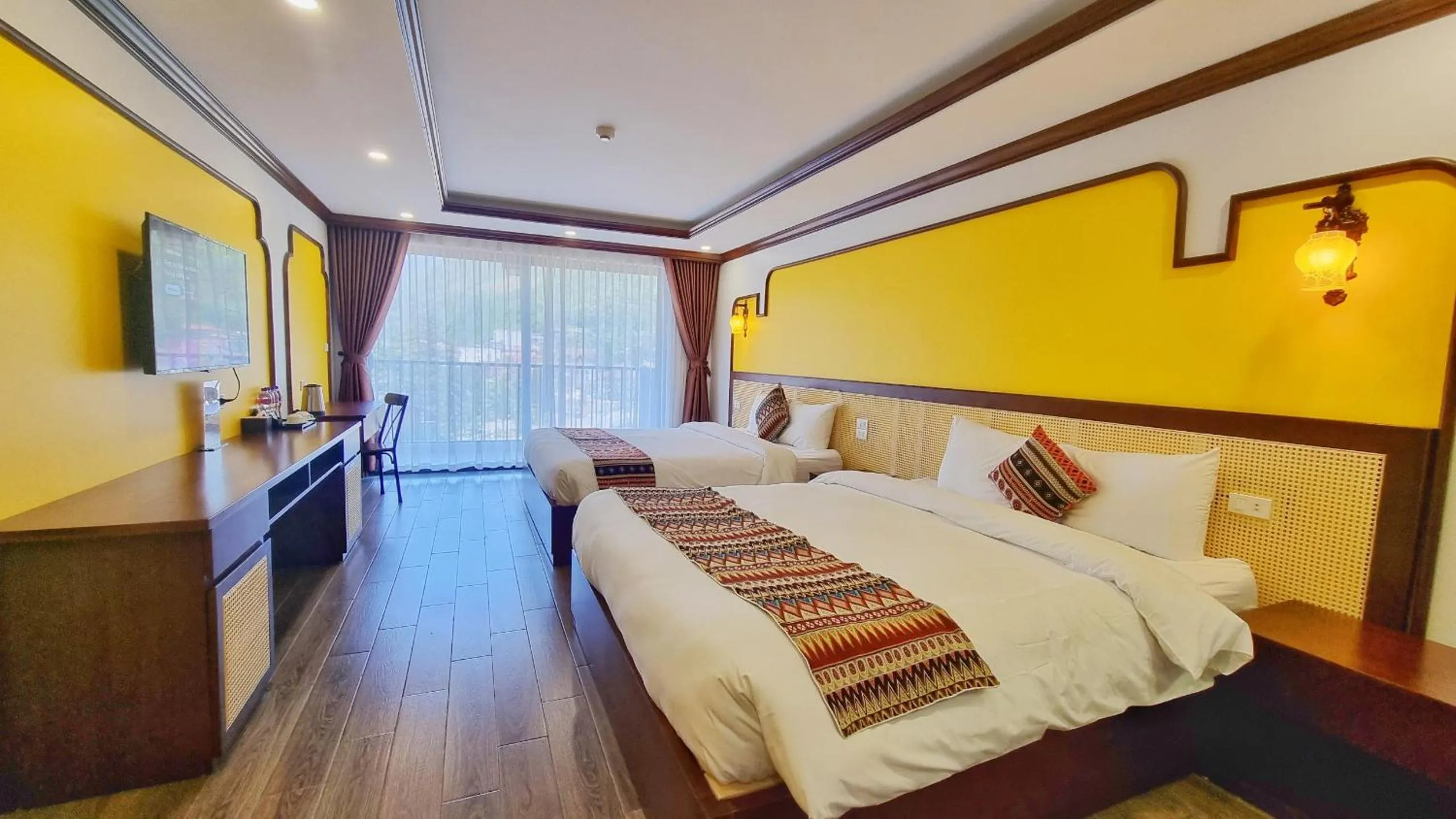 Bed in Le Chapa Hotel & Spa