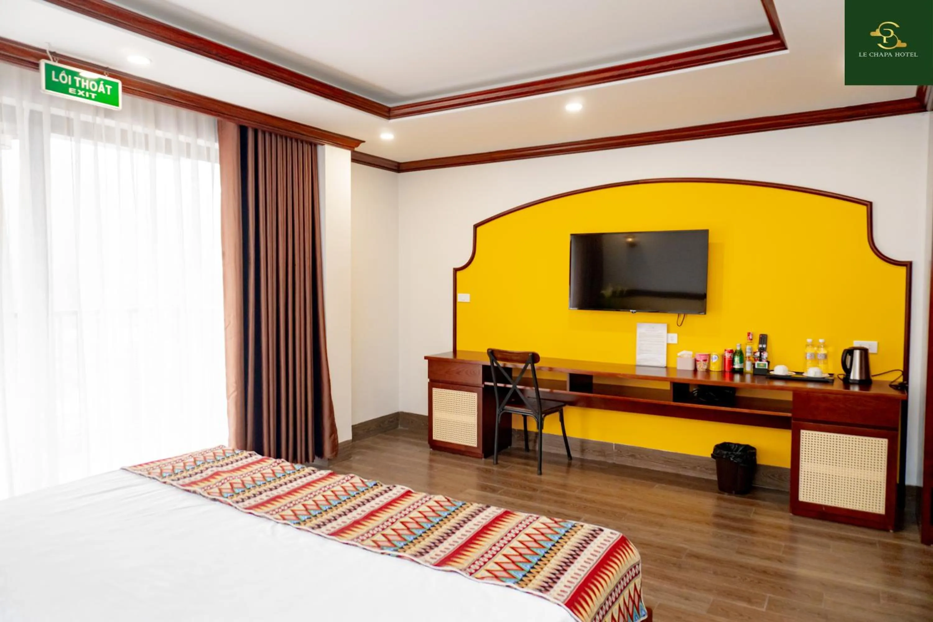 Bed in Le Chapa Hotel & Spa