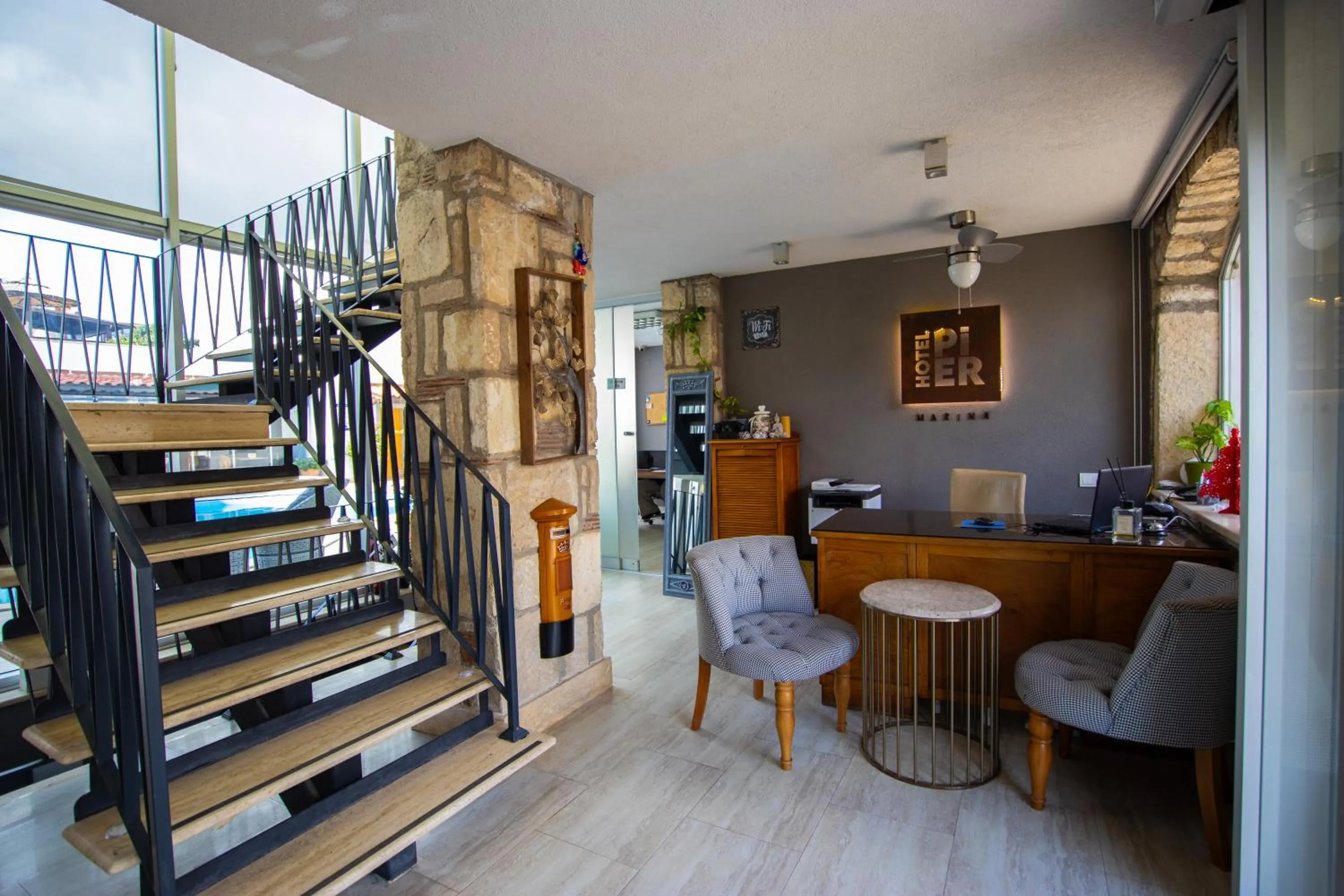 Lobby or reception in Hotel Pier Bodrum Marina