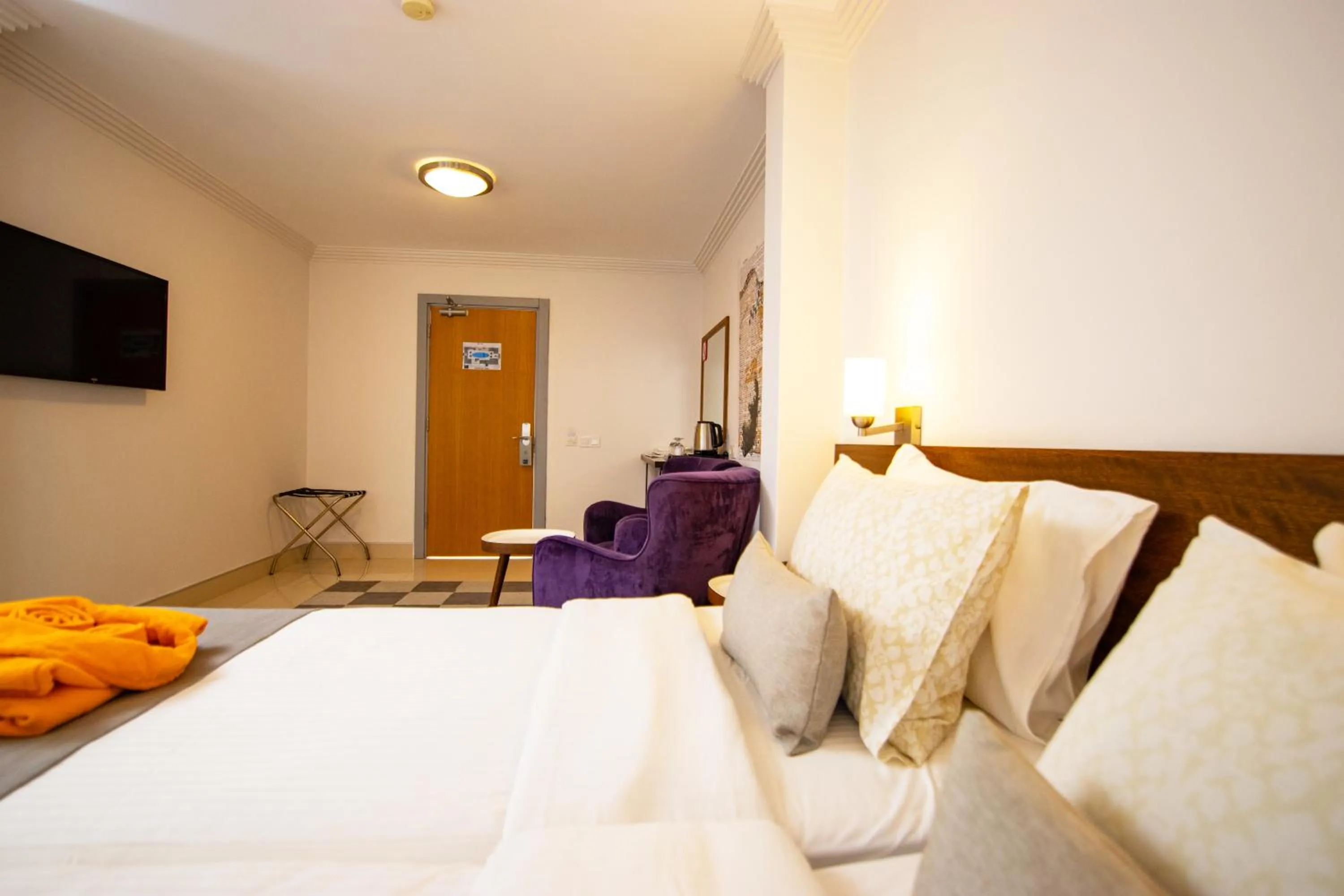 Bed in Hotel Pier Bodrum Marina