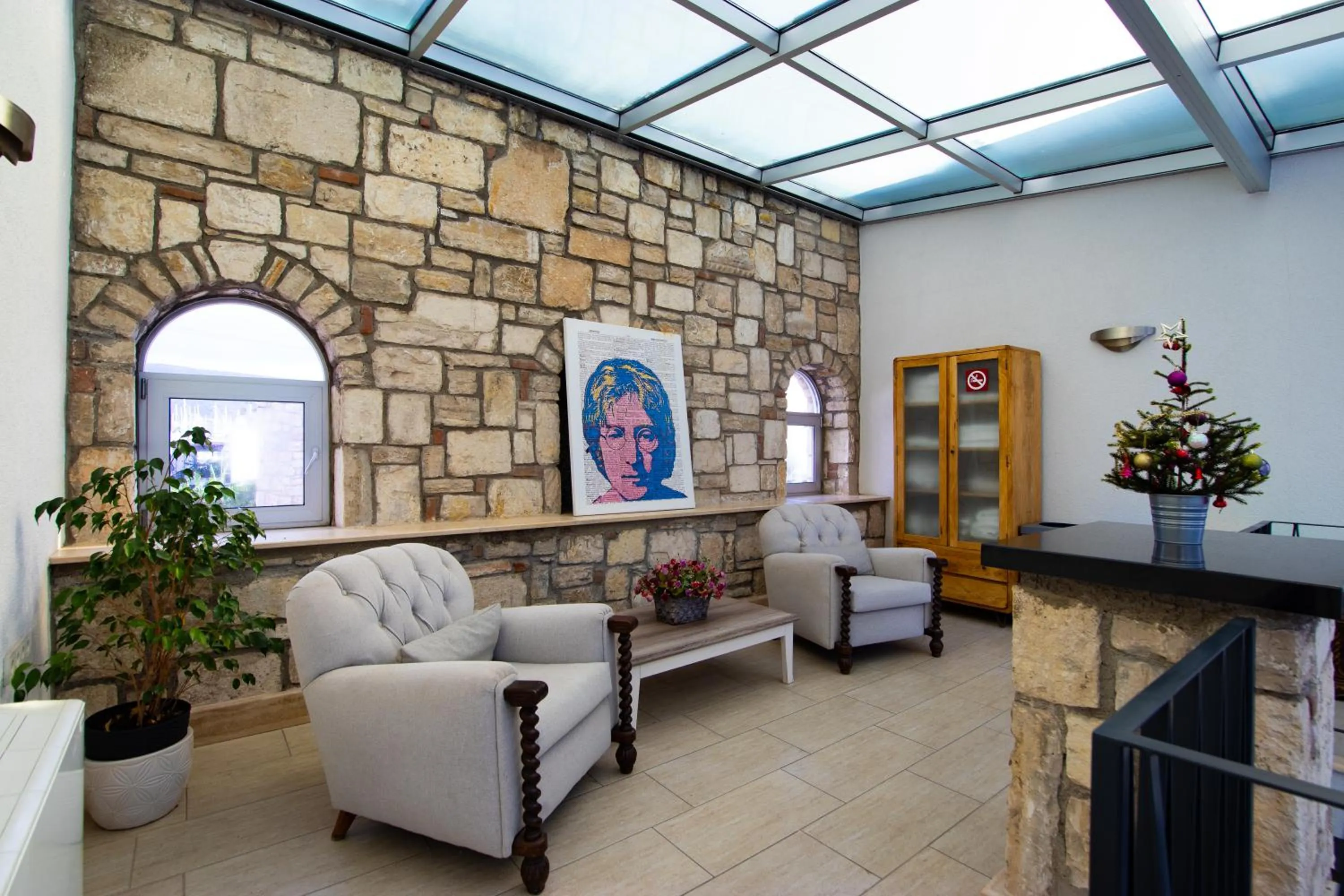 Seating area in Hotel Pier Bodrum Marina