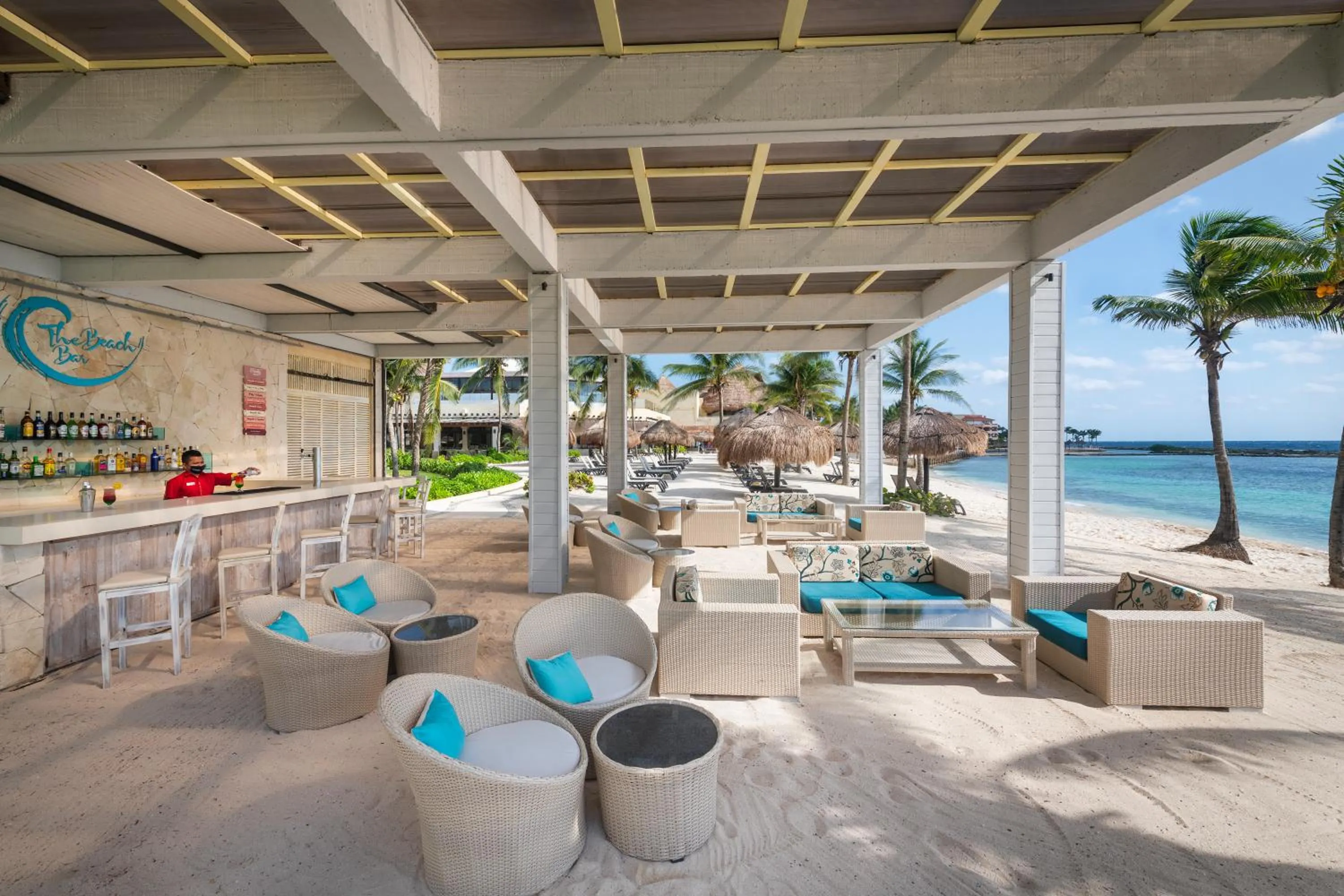 Lounge or bar in Catalonia Yucatan Beach - All Inclusive