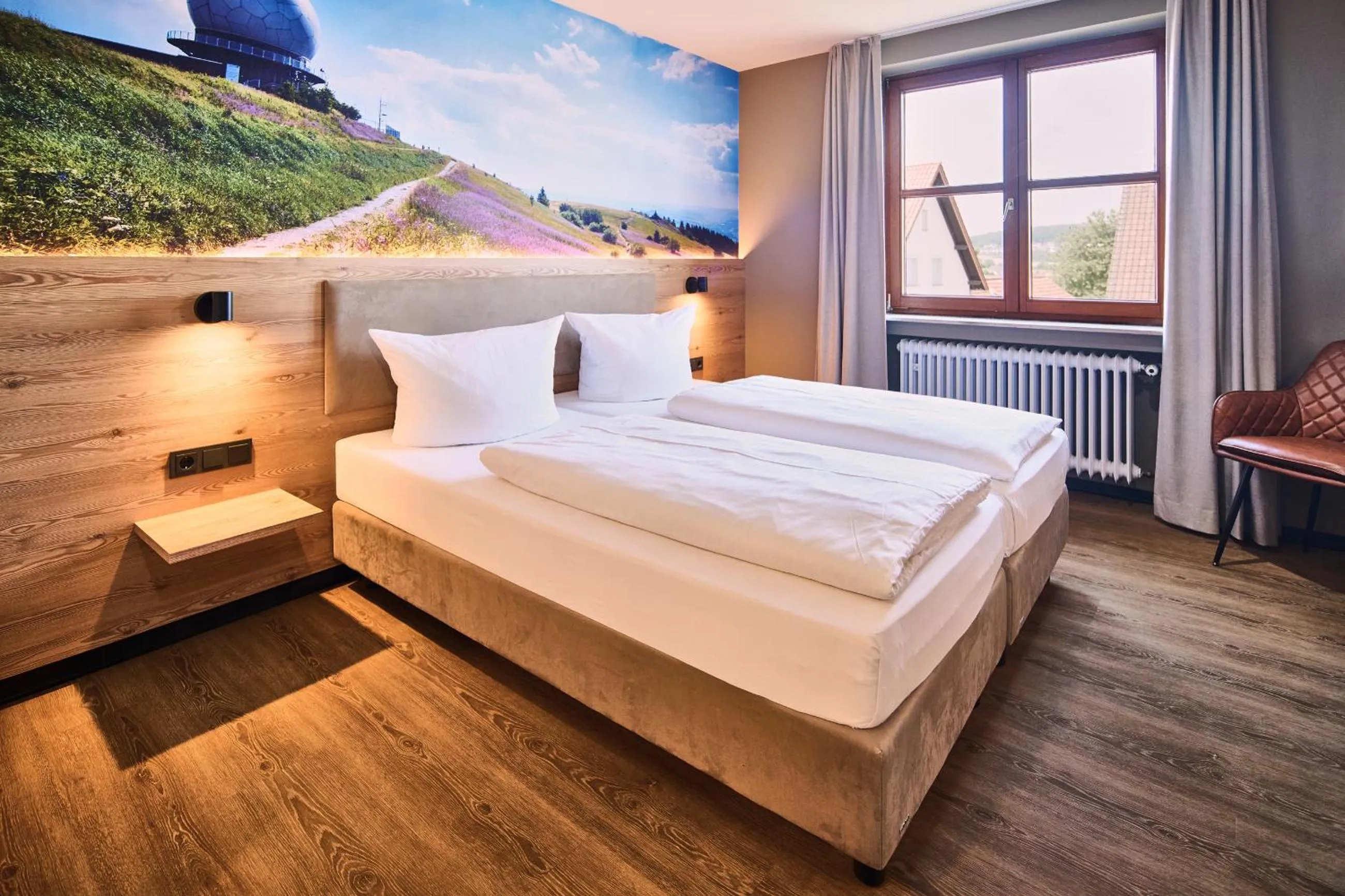 Photo of the whole room, Bed in Hotel Berghof
