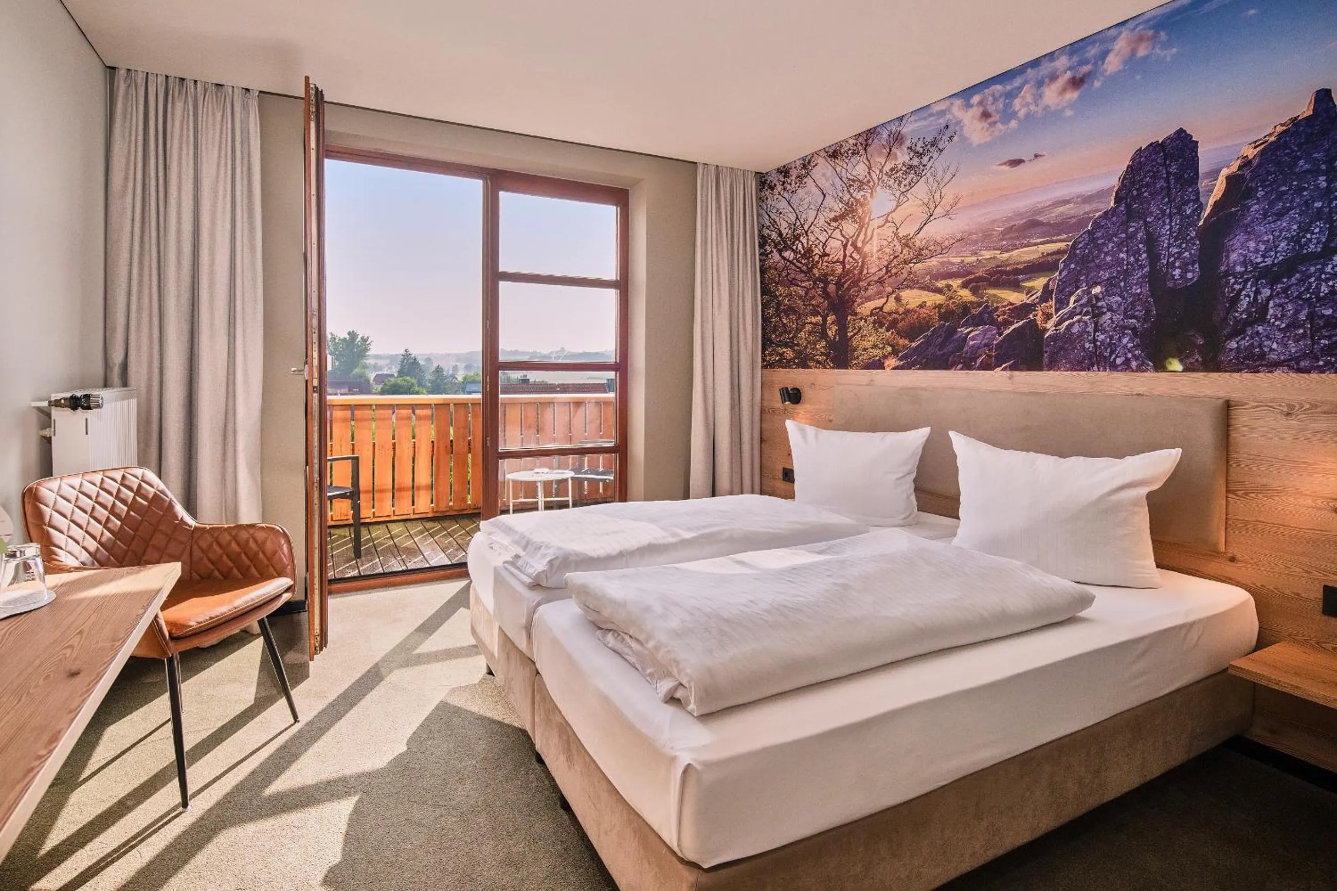 Photo of the whole room, Bed in Hotel Berghof