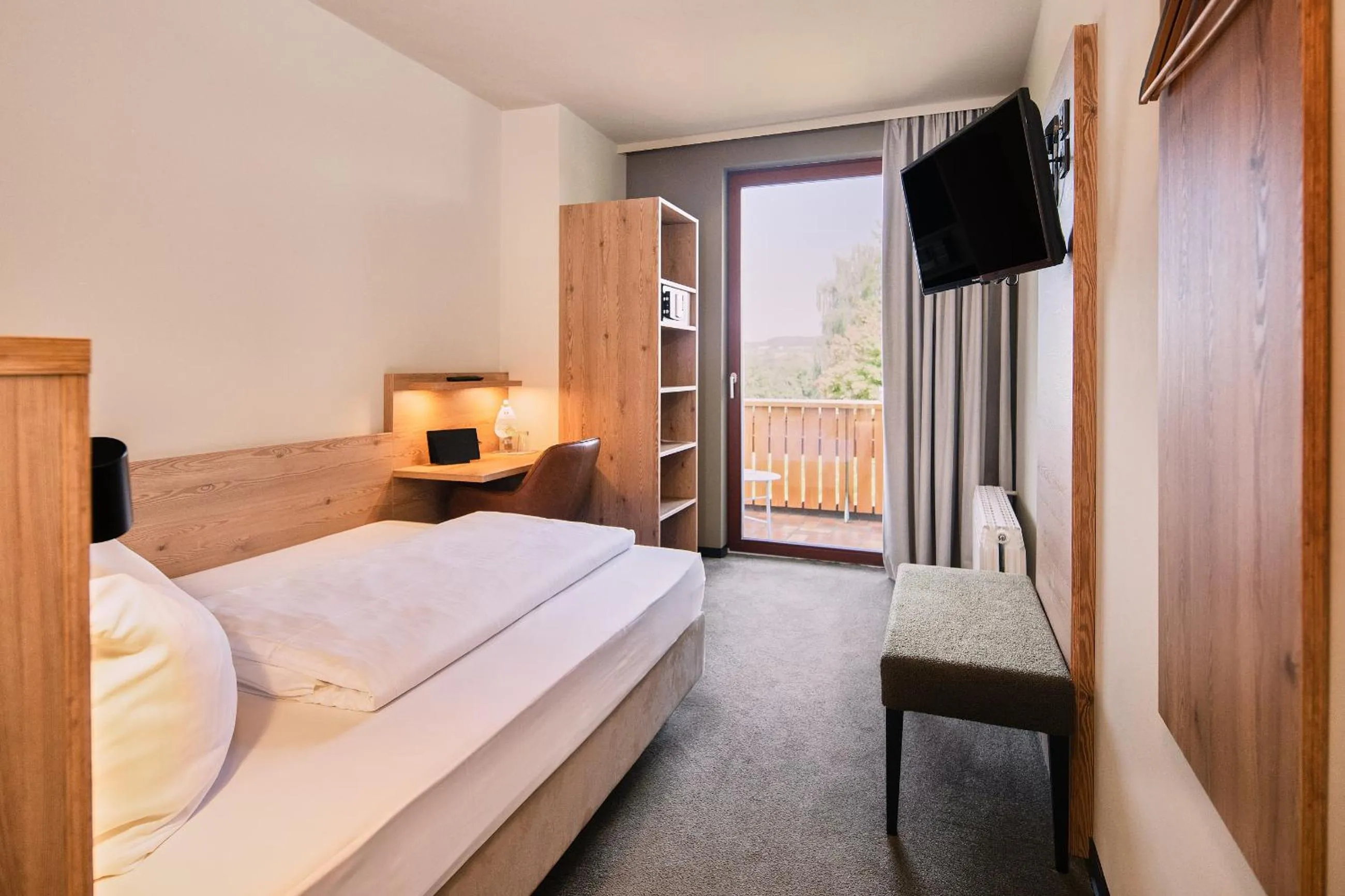 Photo of the whole room, Bed in Hotel Berghof