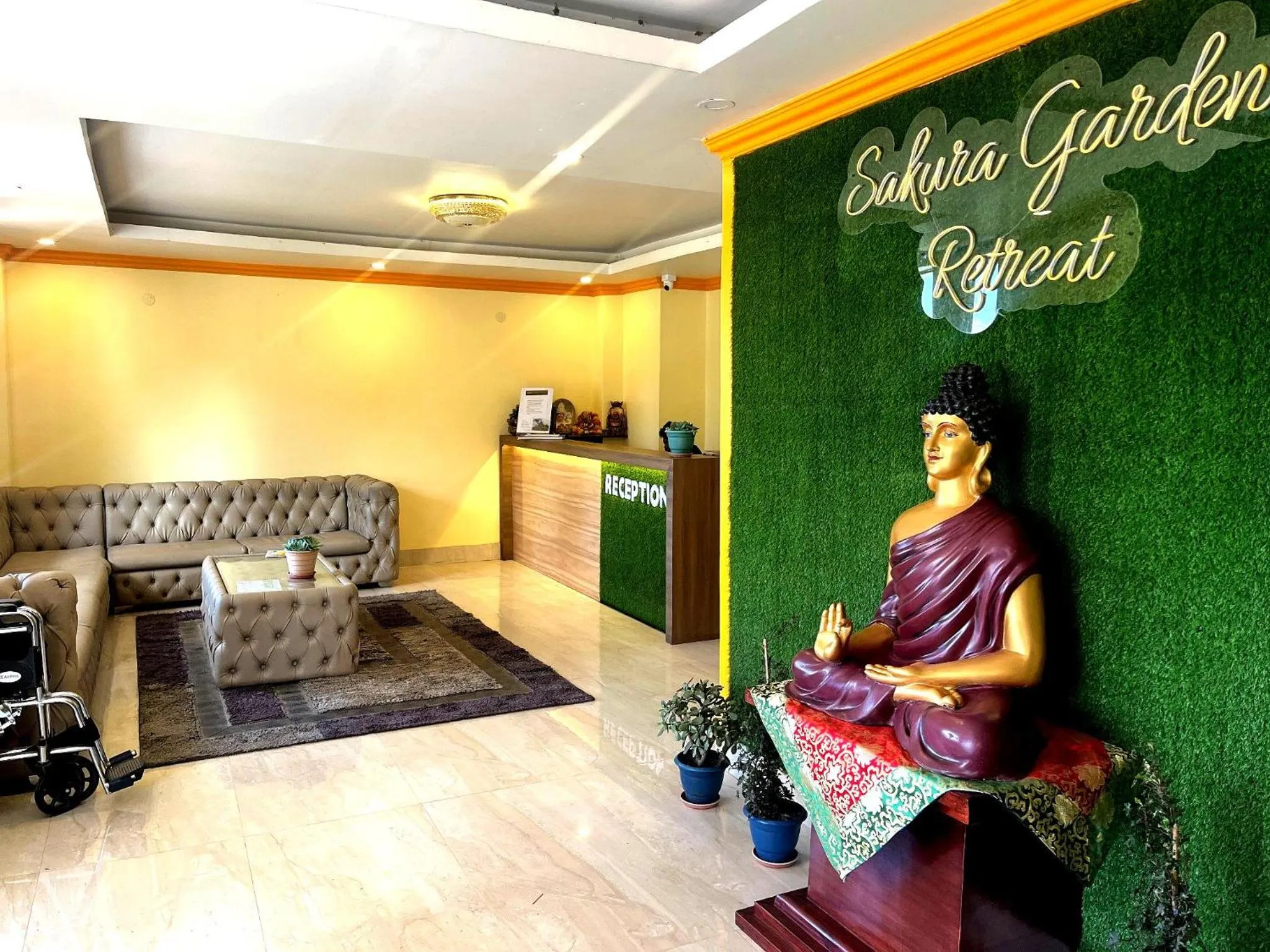 Lobby or reception in Sakura Garden Retreat, Ravangla