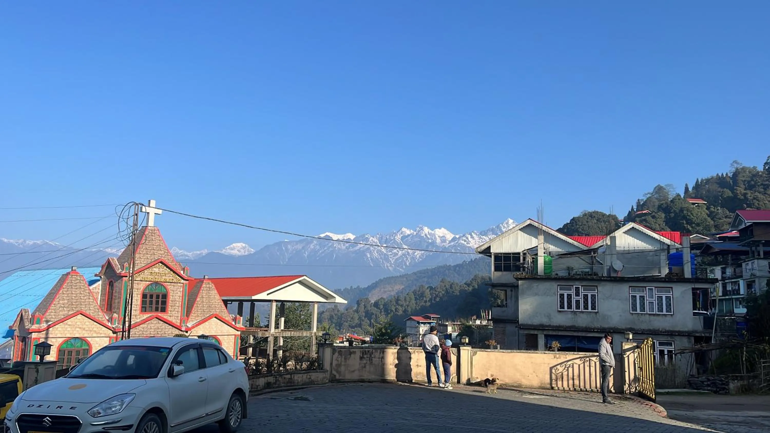 Natural landscape in Sakura Garden Retreat, Ravangla