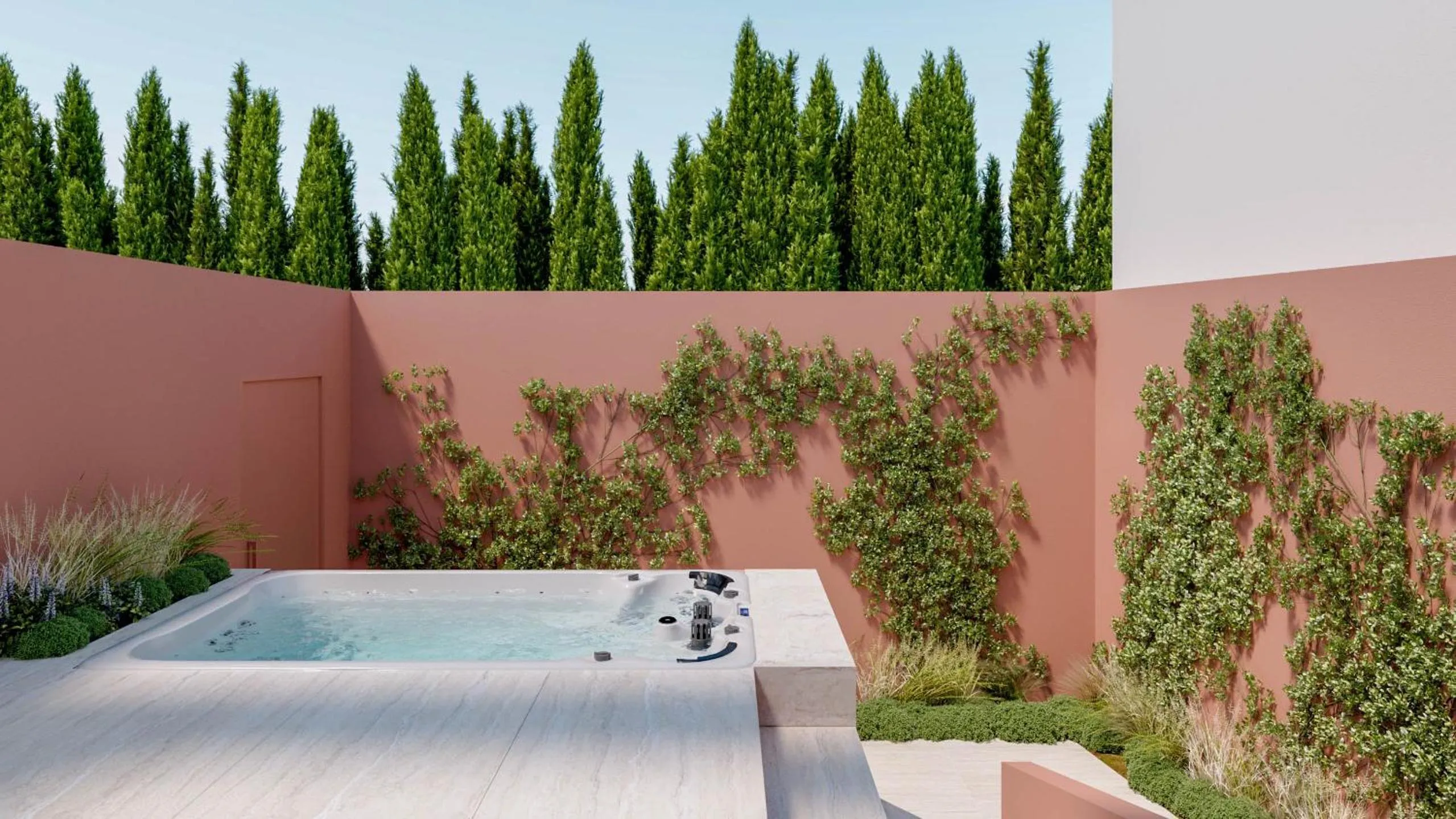 Patio in Athesense Suites