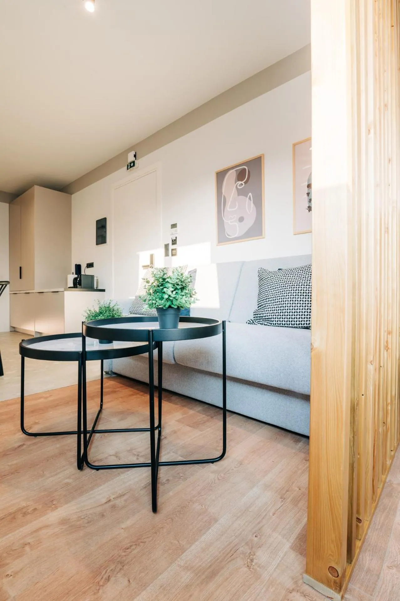 Living room in Athesense Suites