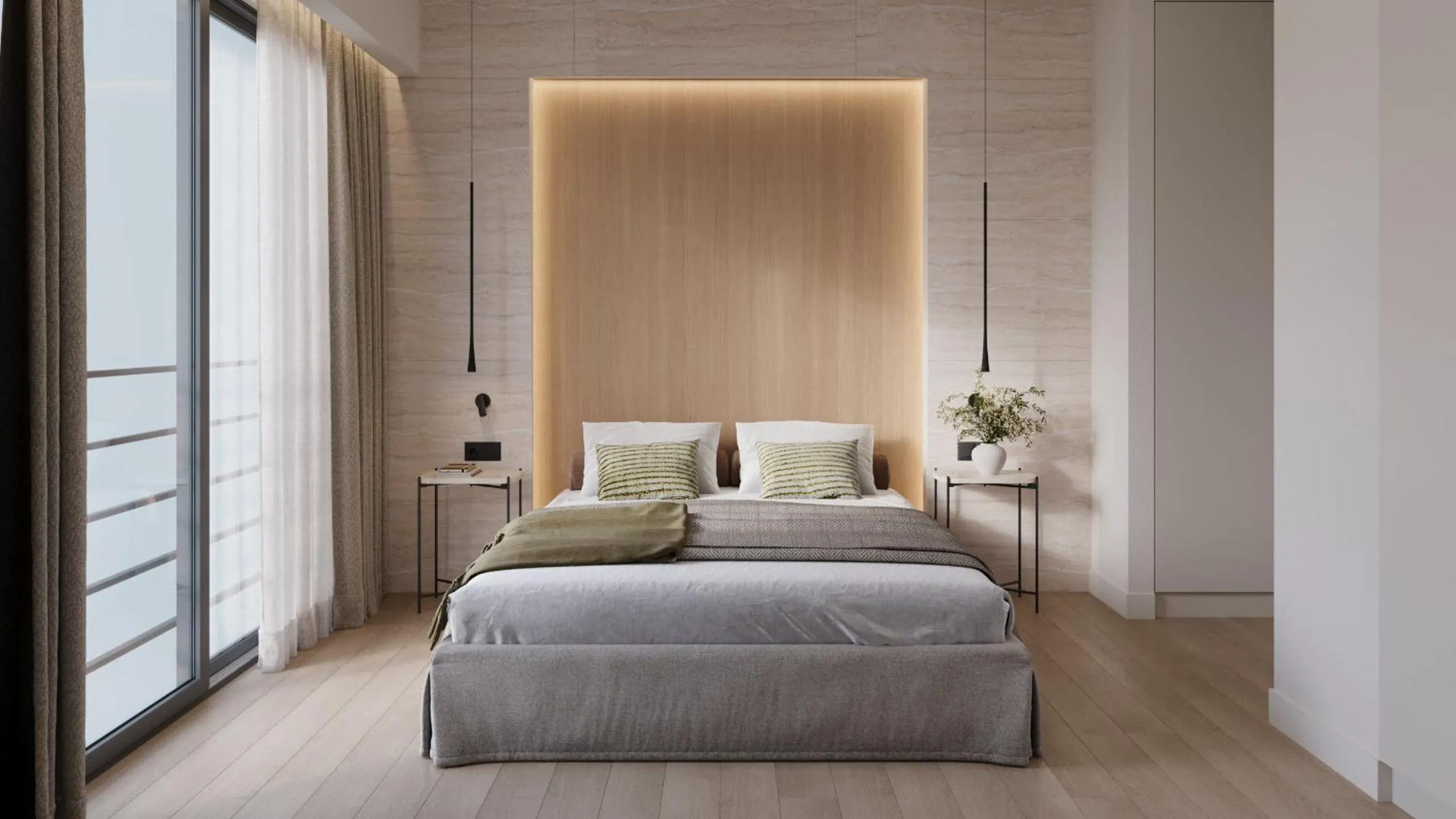 Bedroom, Bed in Athesense Suites