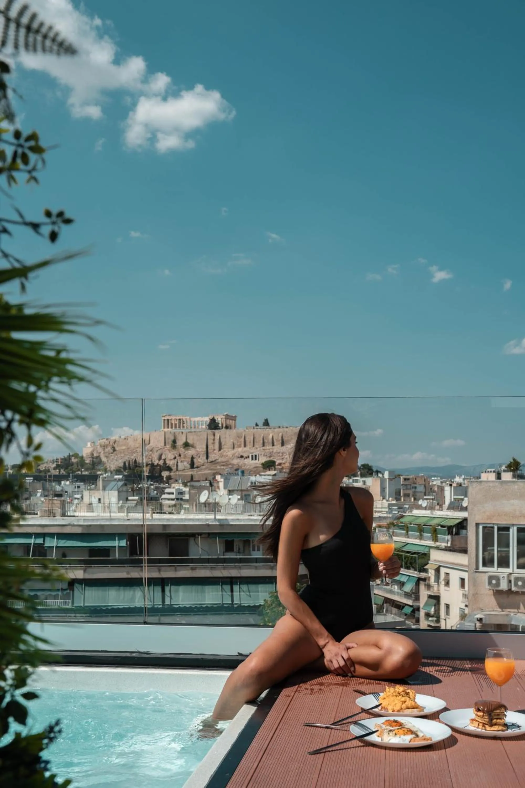 View (from property/room) in Athesense Suites