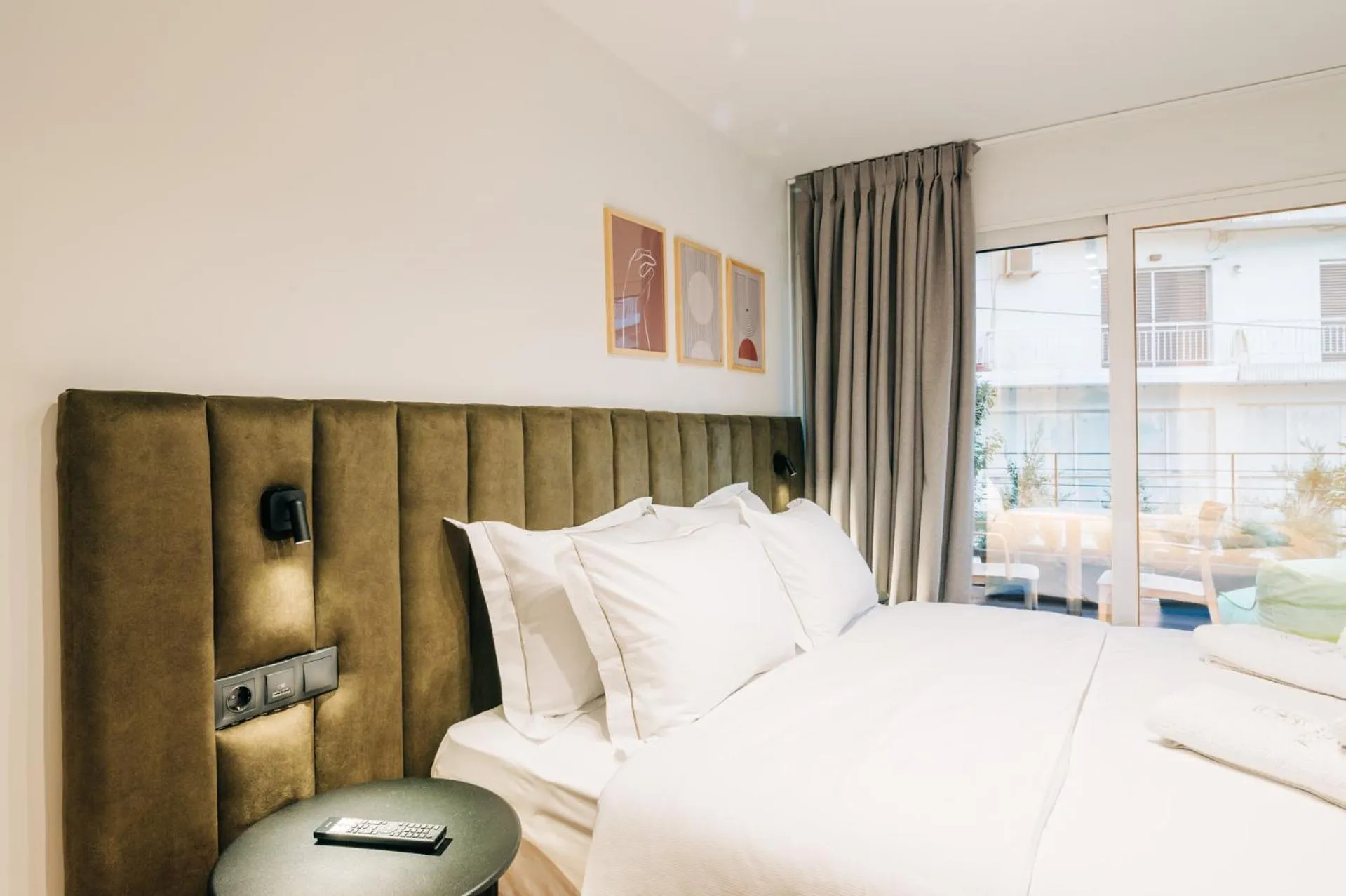 Bedroom, Bed in Athesense Suites