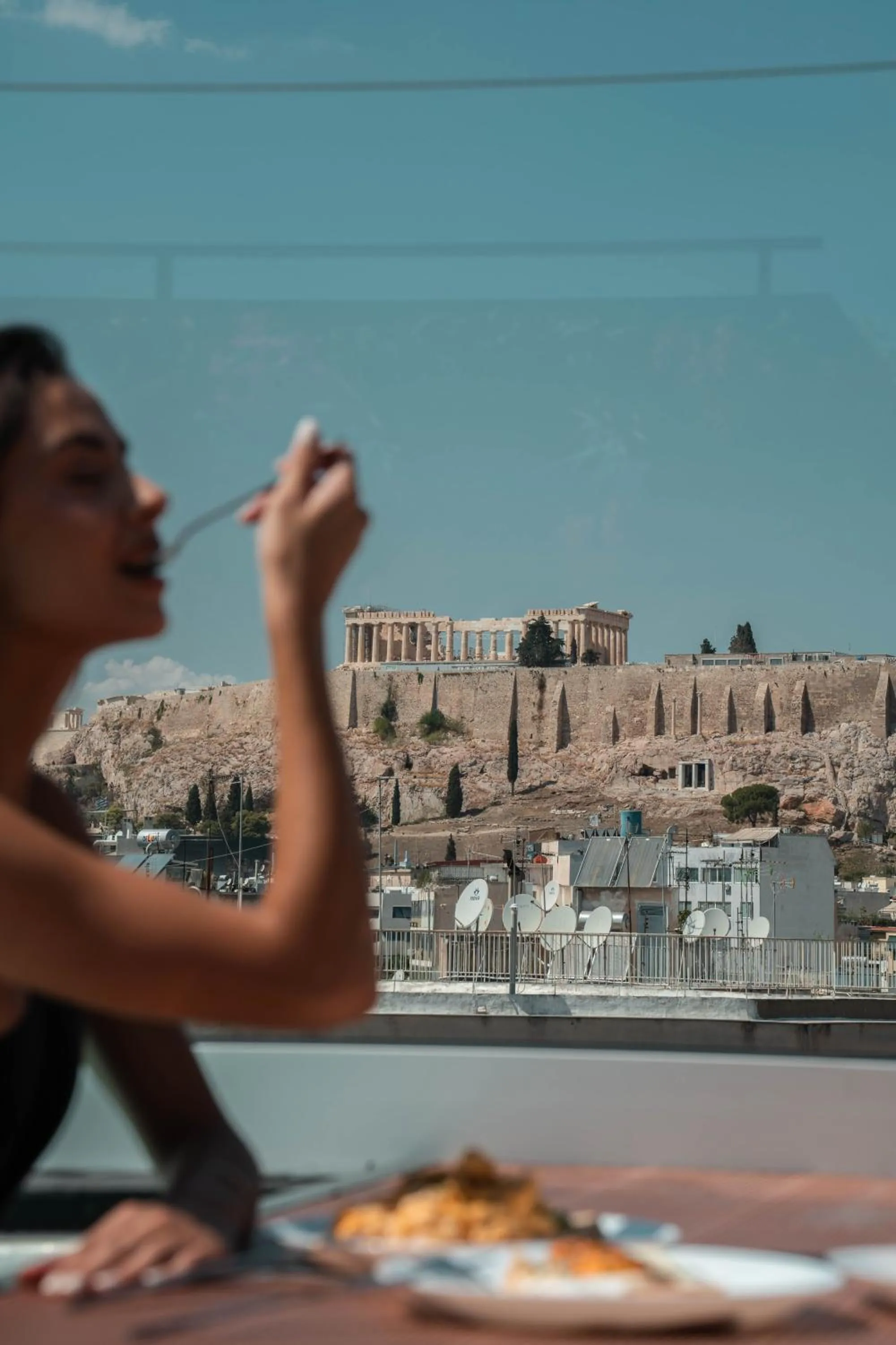 Landmark view in Athesense Suites