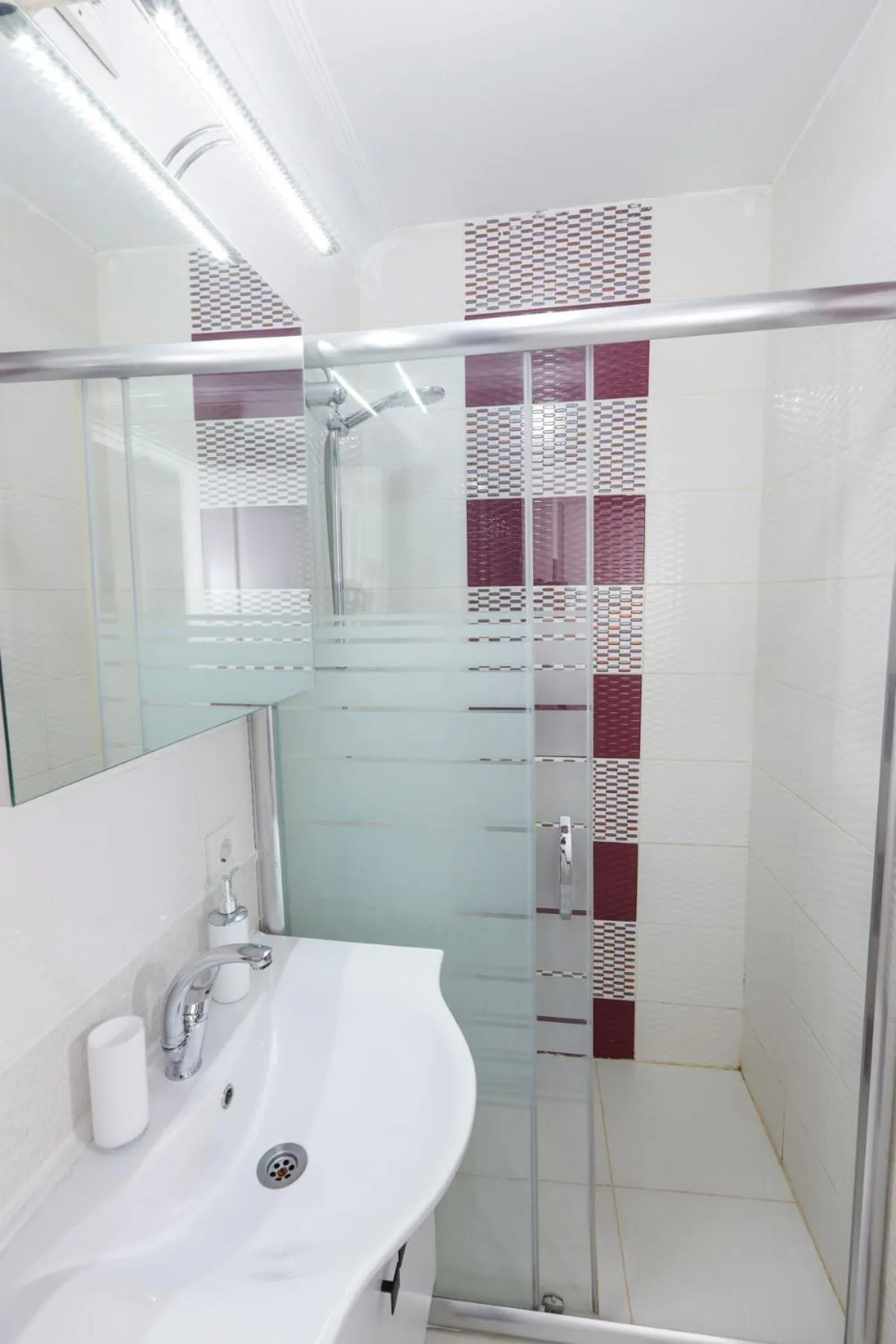 Shower in Fidelya Boutique Hotel